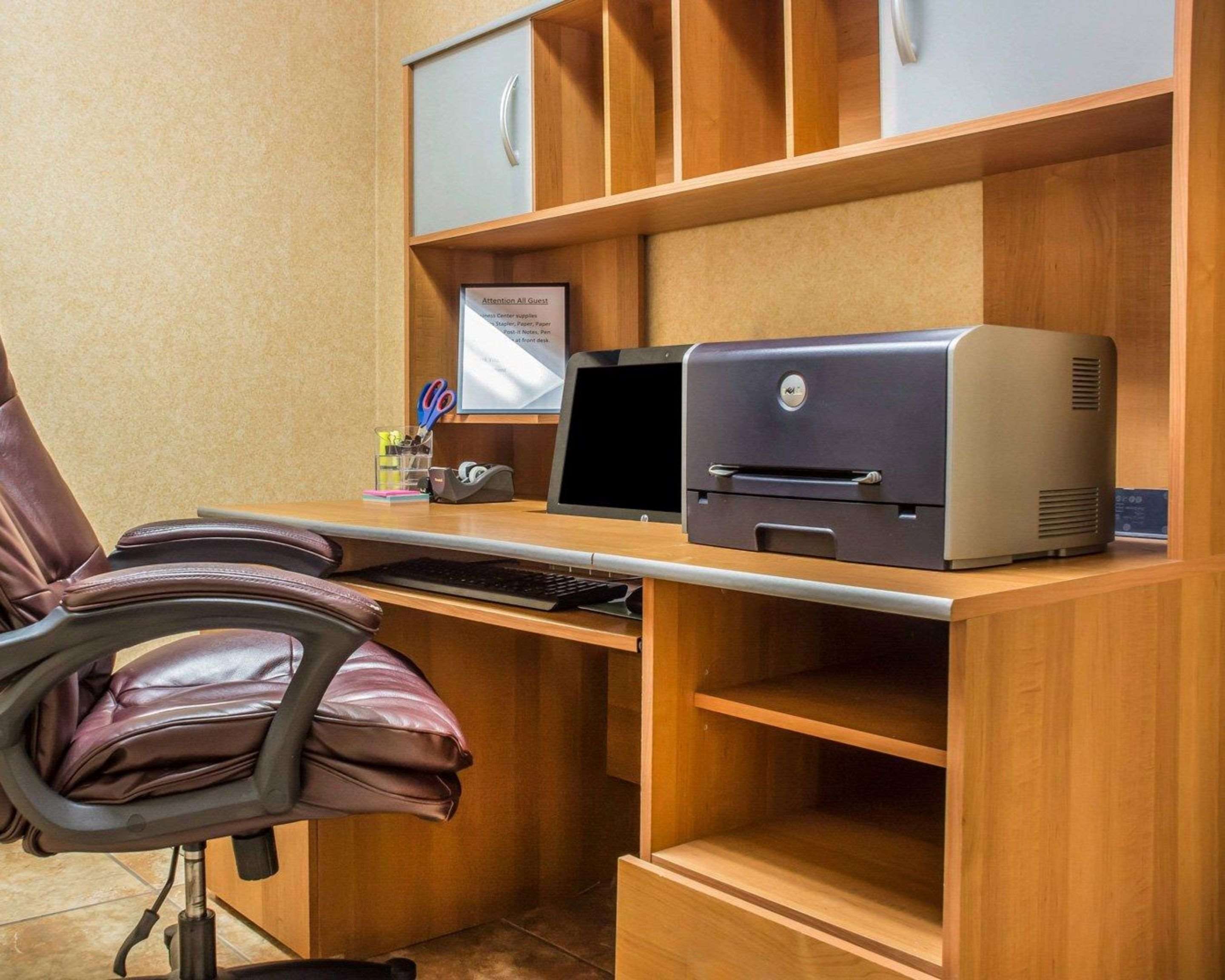 Business center with high-speed Internet access