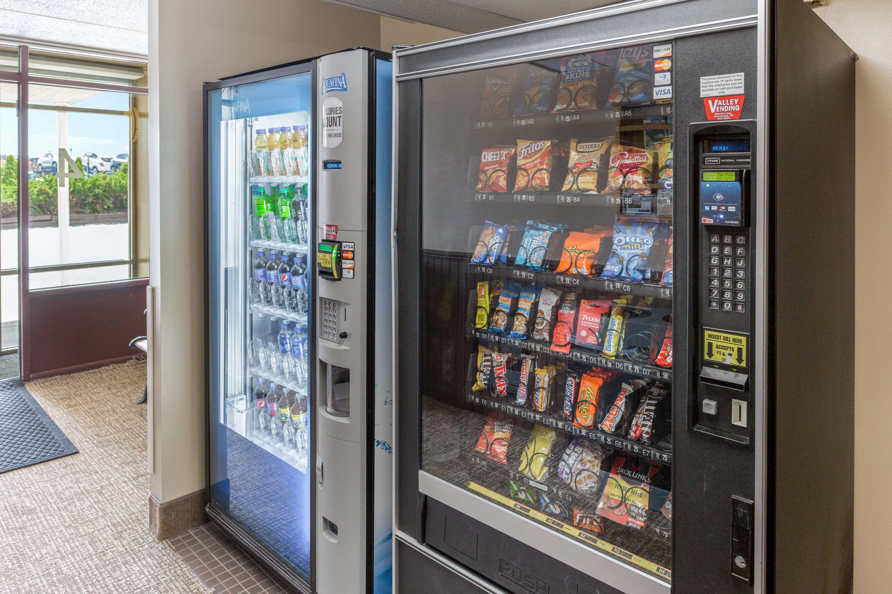 Hotel vending area | Quality Inn & Suites Plattsburgh
