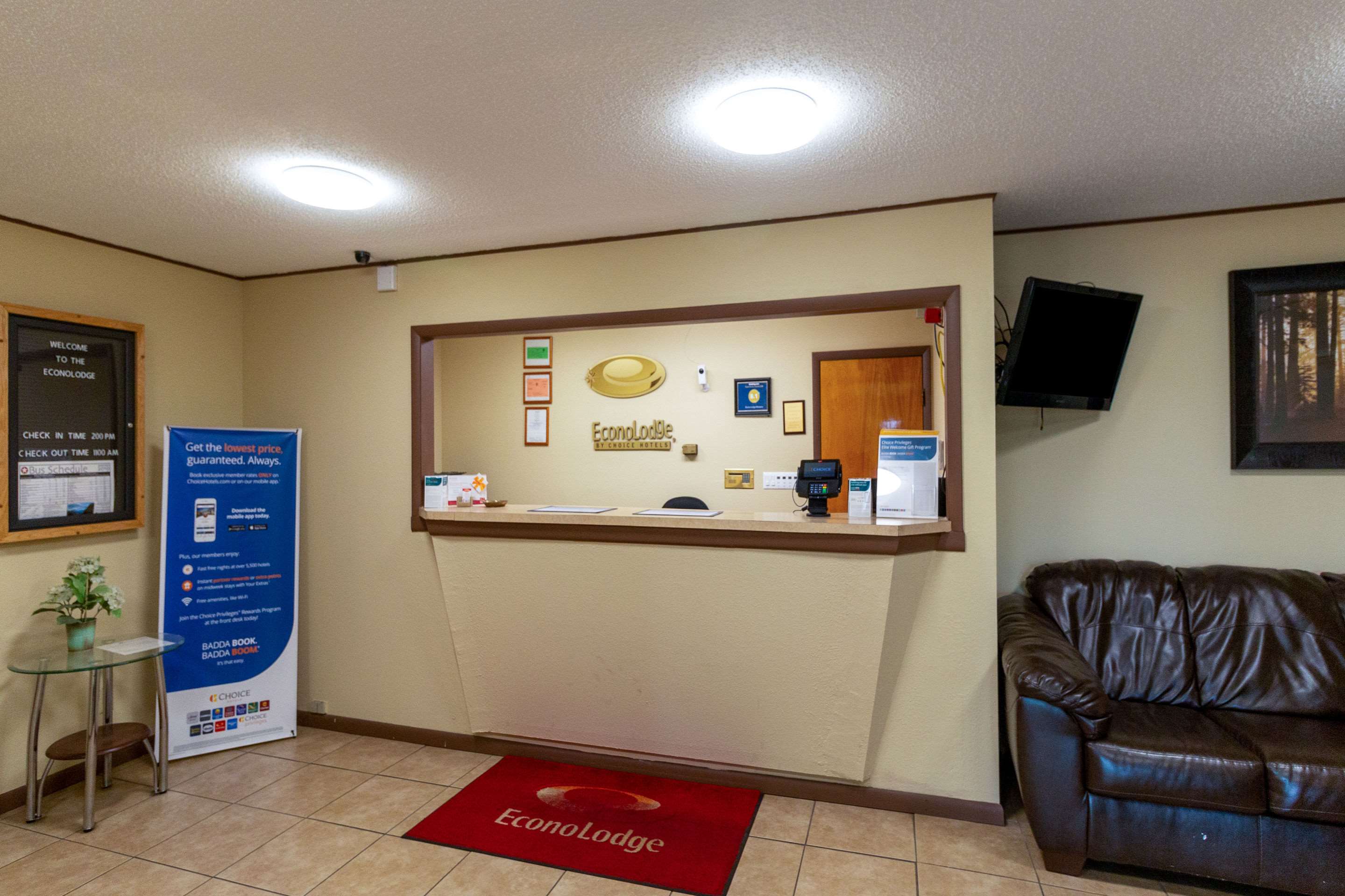 Hotel lobby