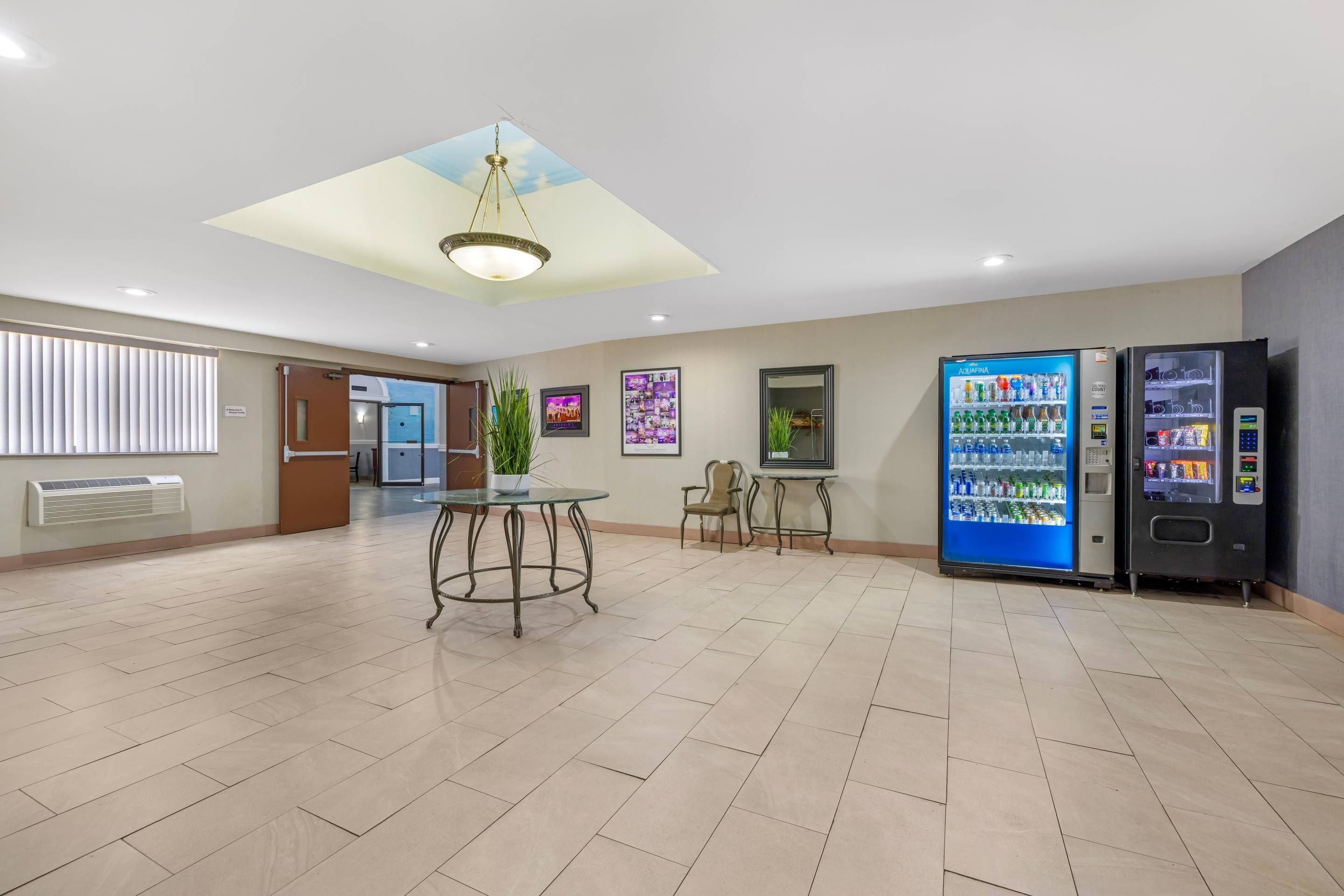 Hotel vending area