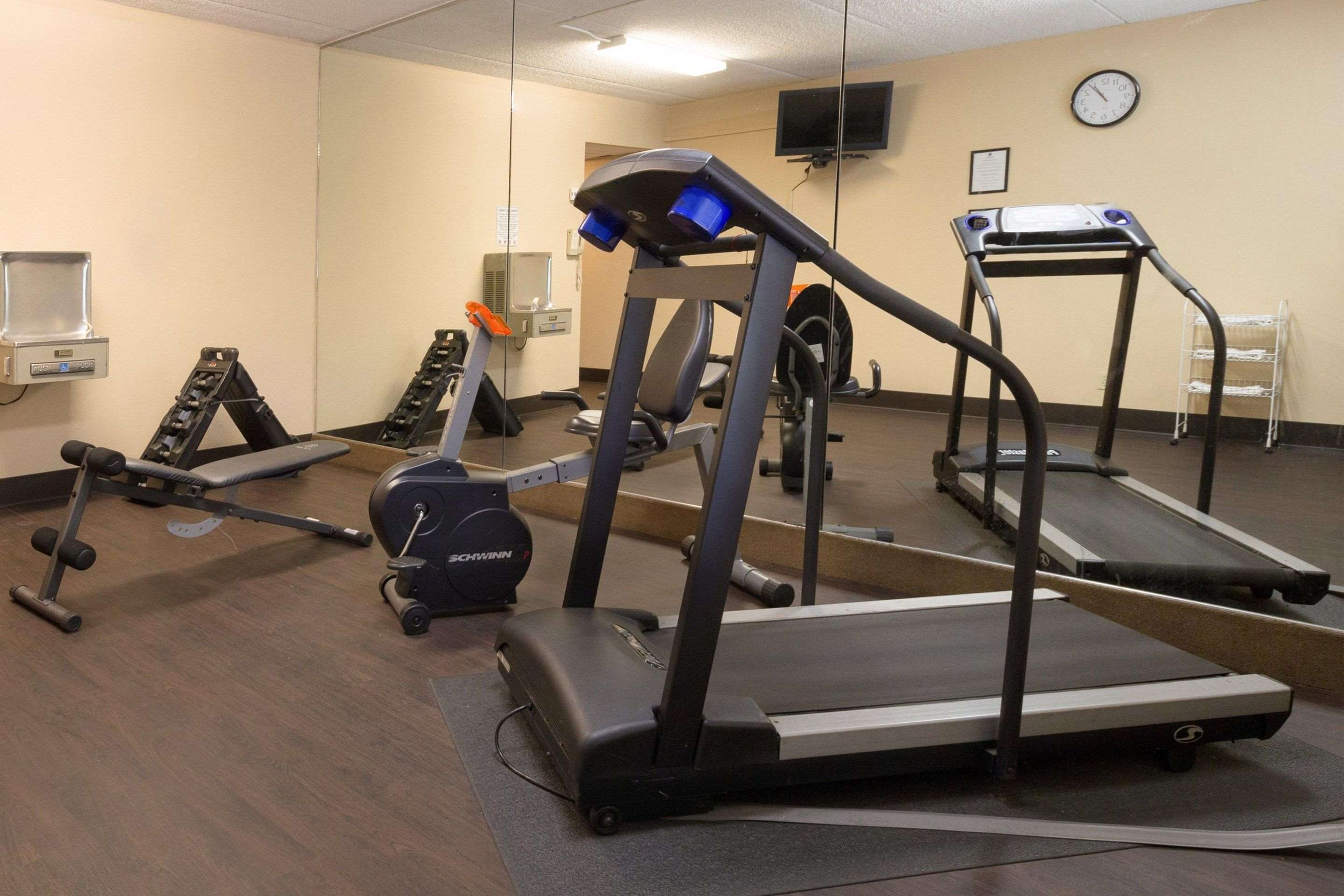 Fitness center with cardio equipment | Comfort Inn & Suites Syracuse-Carrier Circle