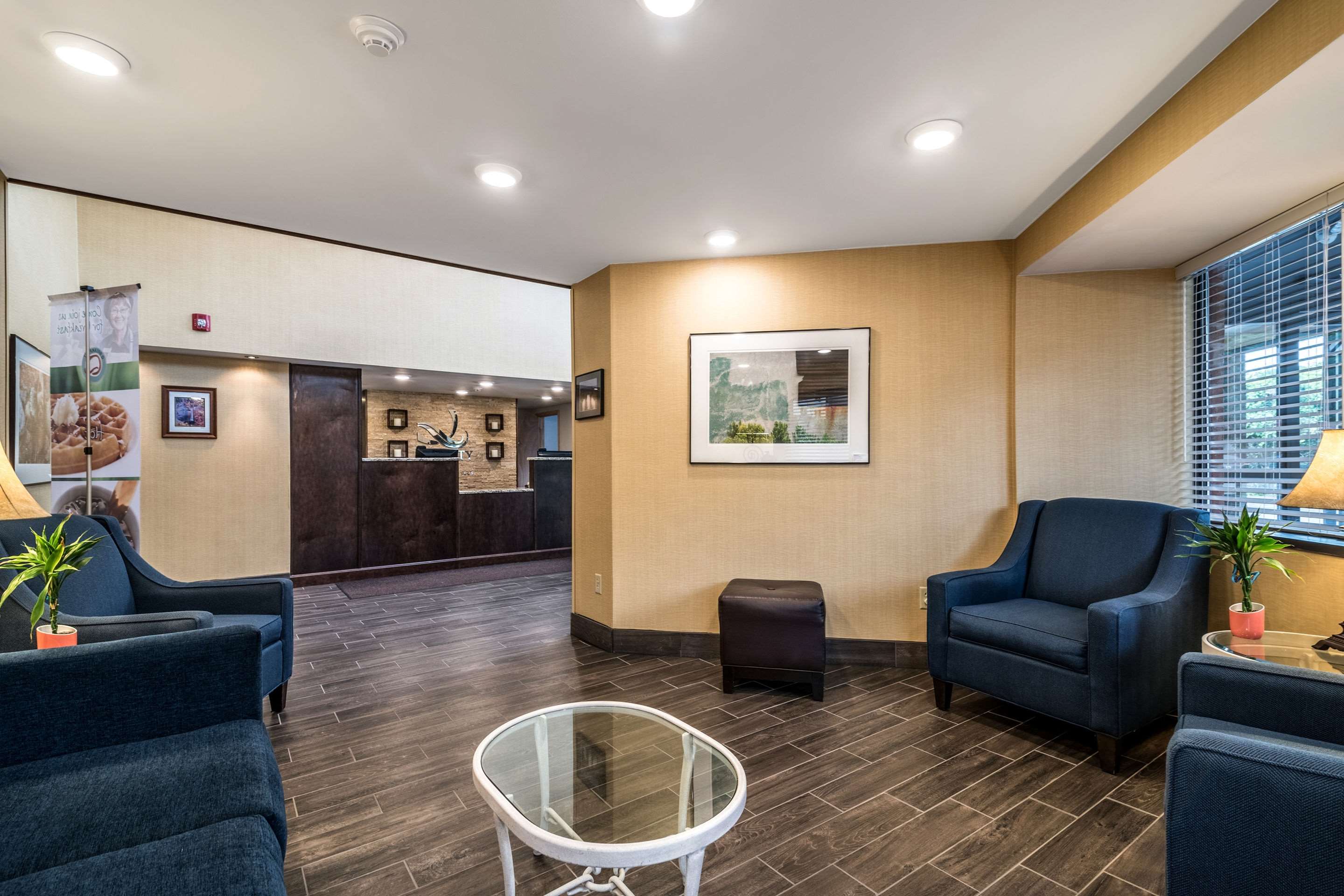 Hotel lobby