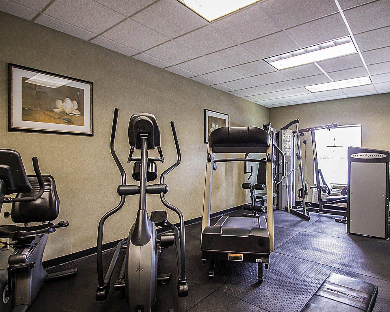 Fitness center | Quality Inn & Suites Fishkill South near I-84