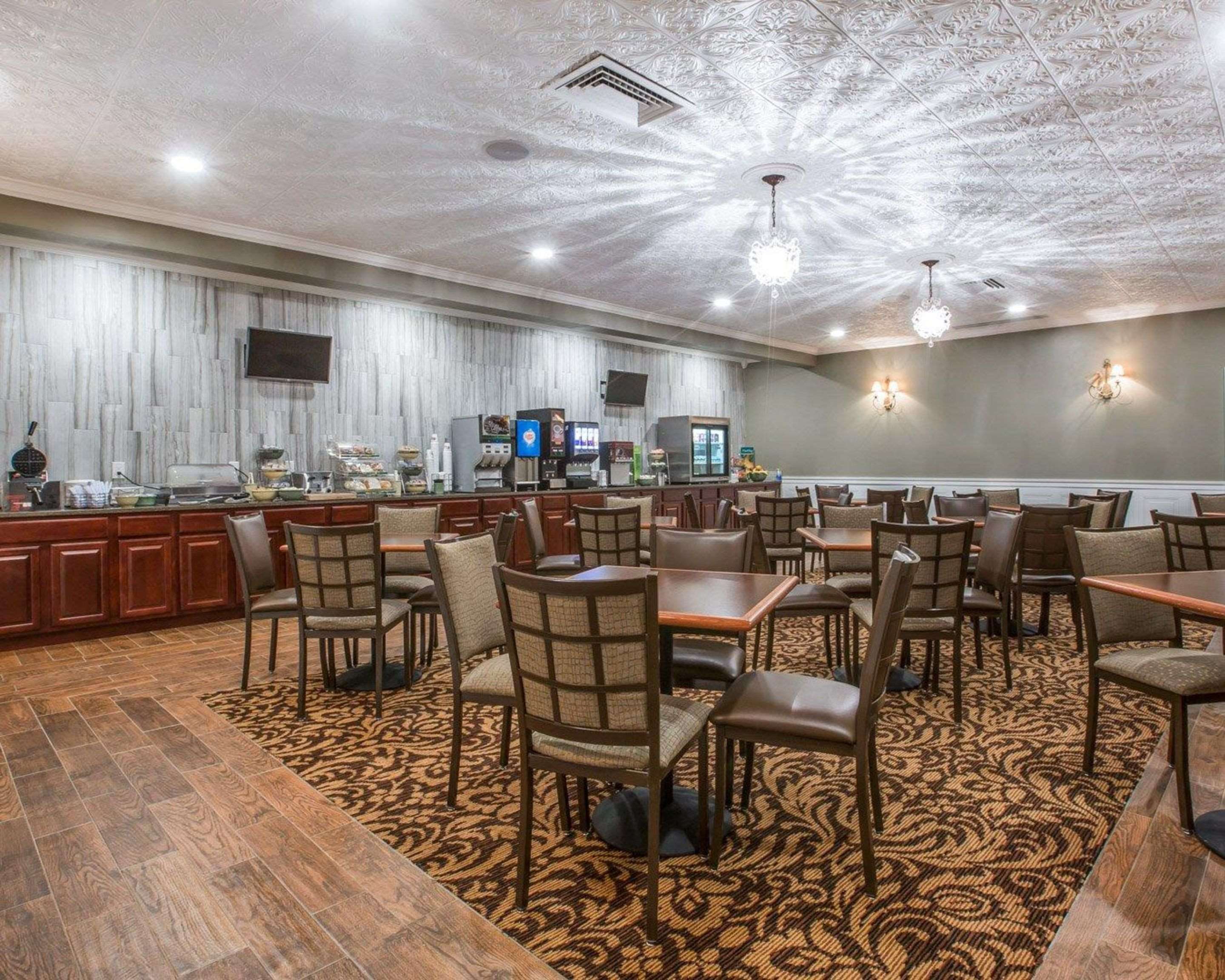 Enjoy breakfast in this spacious area