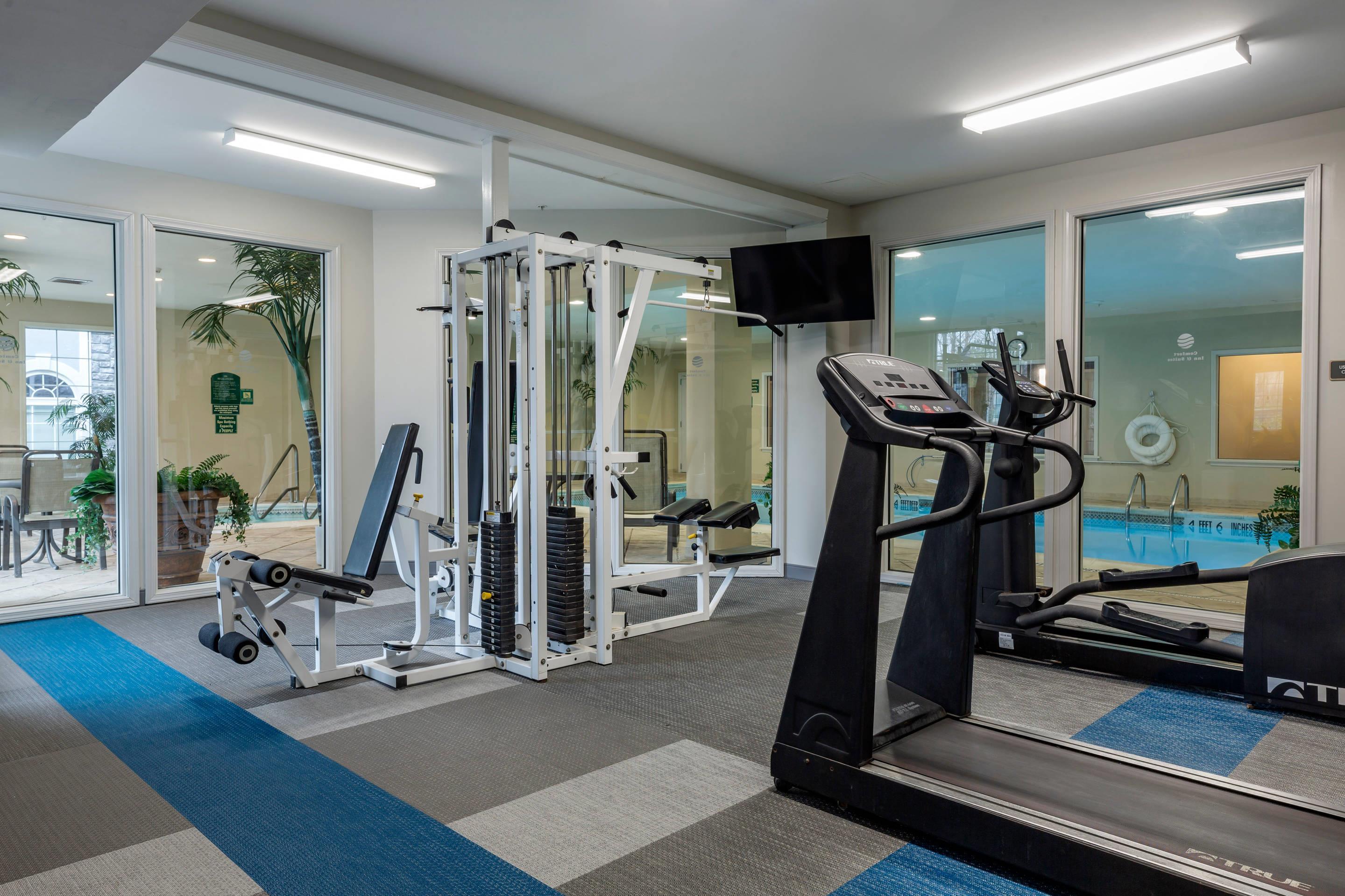 Fitness center | Comfort Inn & Suites East Greenbush - Albany