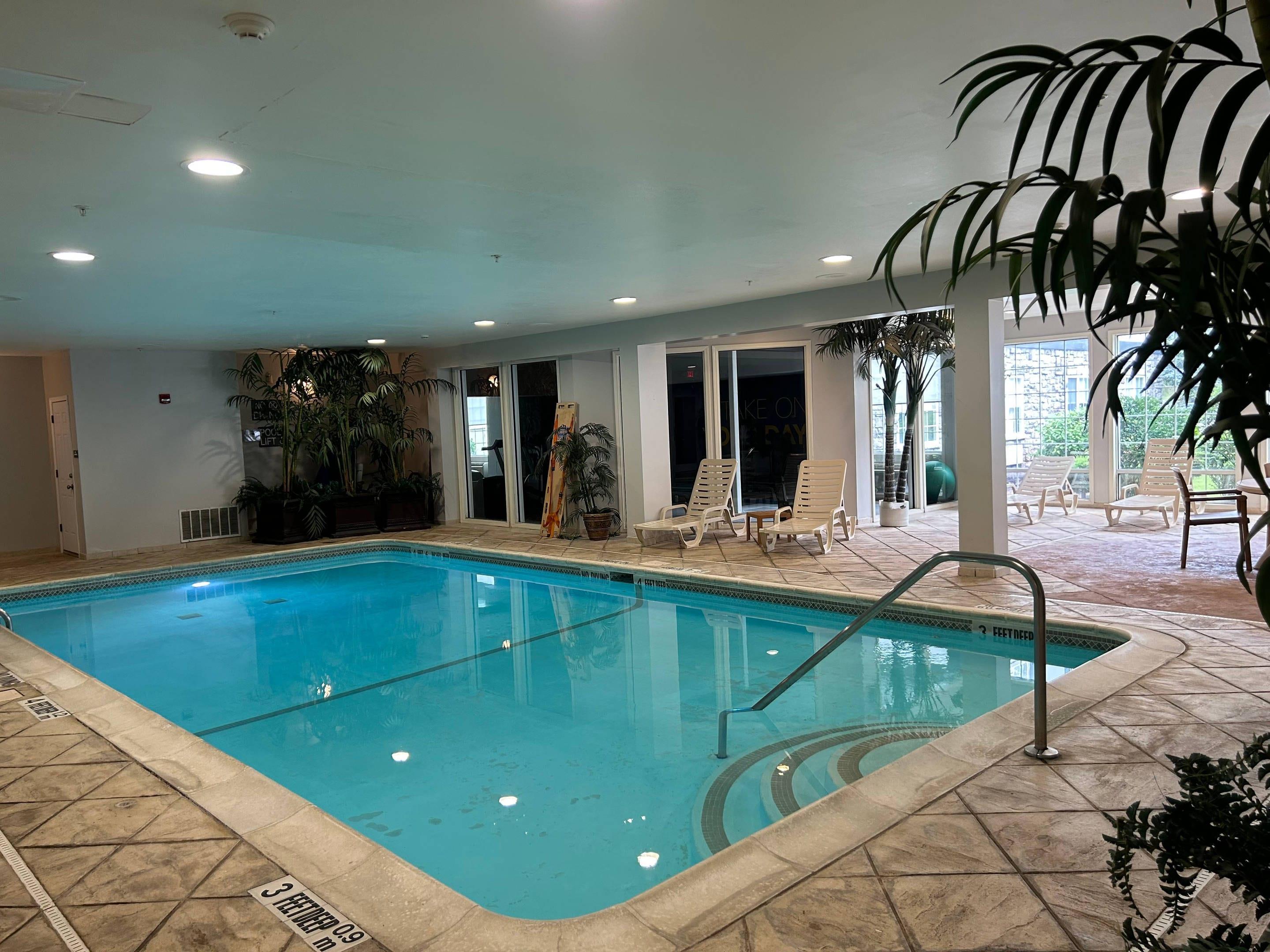 Indoor pool | Comfort Inn & Suites East Greenbush - Albany
