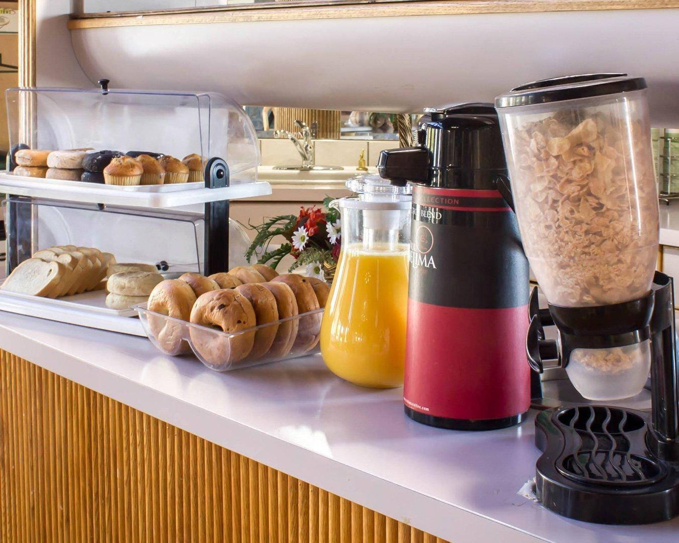 Assorted breakfast items | Econo Lodge Colonie Center Mall