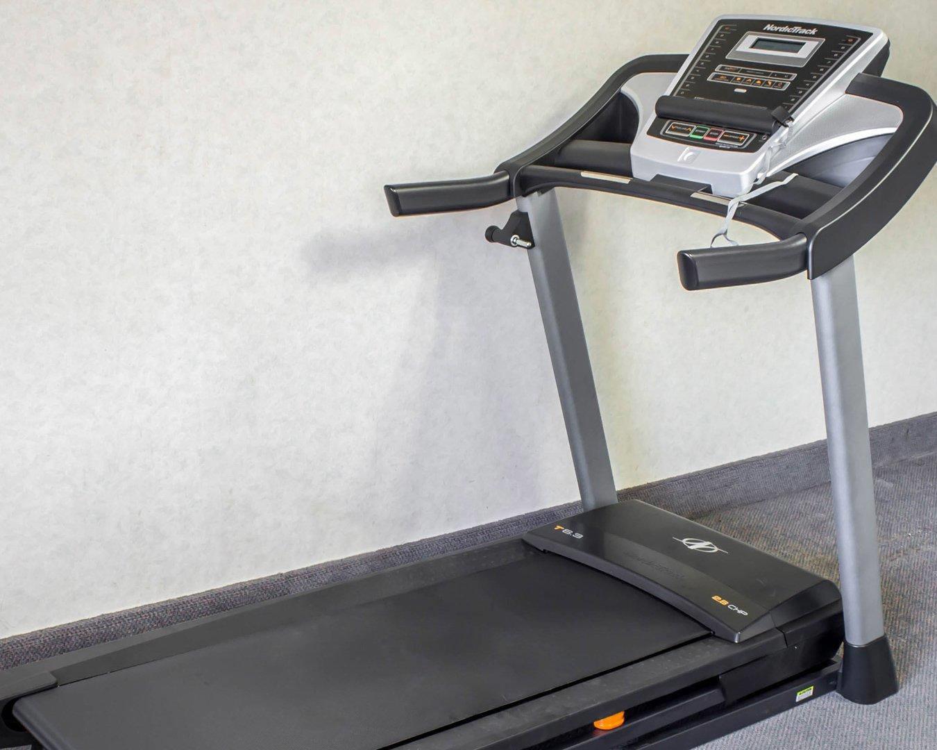 Fitness center with cardio equipment | Econo Lodge Colonie Center Mall