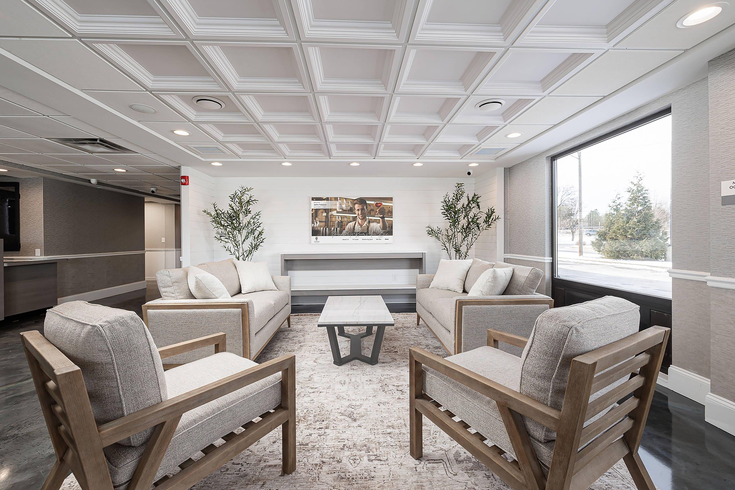 Hotel lobby | Clarion Pointe Rochester Monroe Avenue