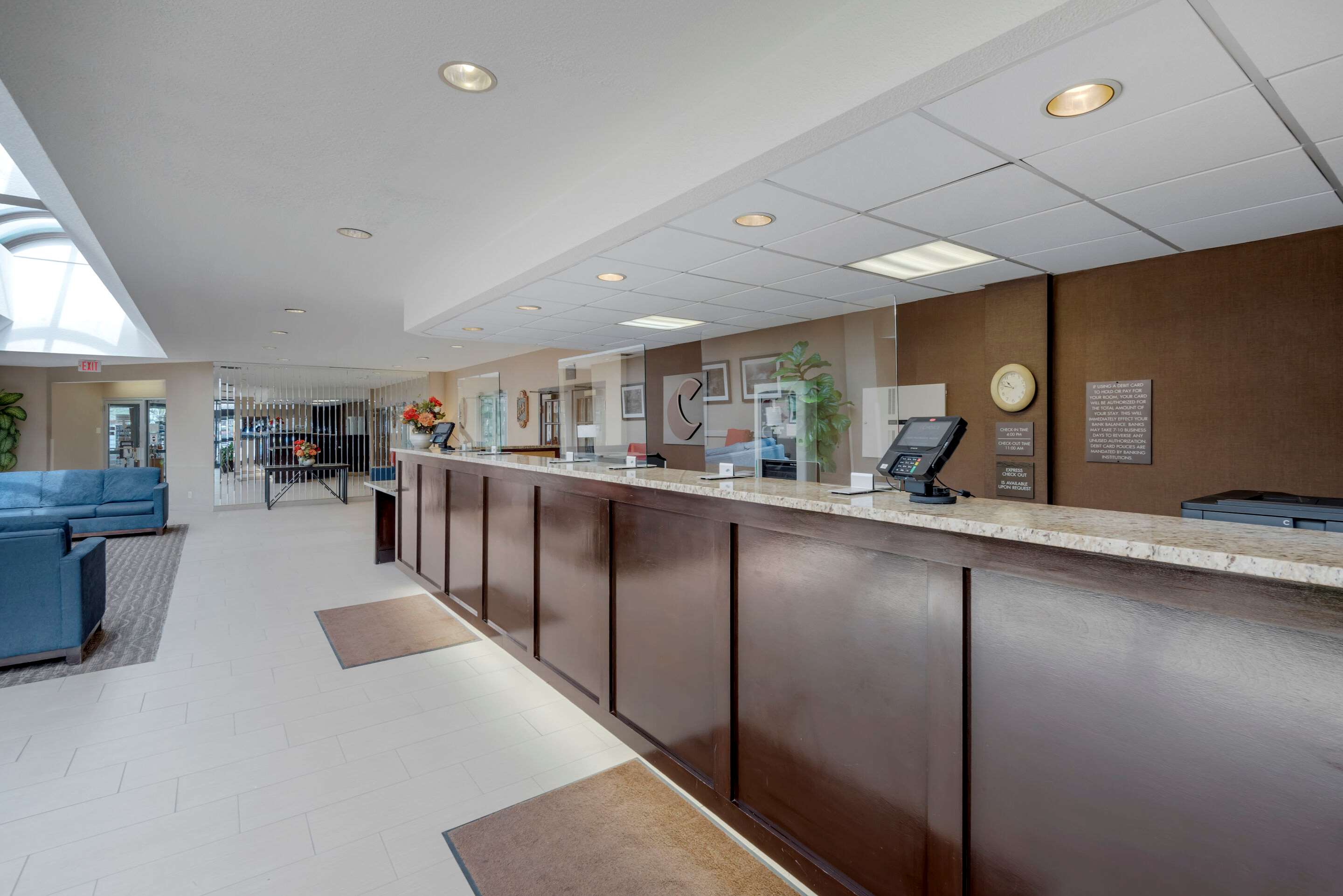 Hotel lobby