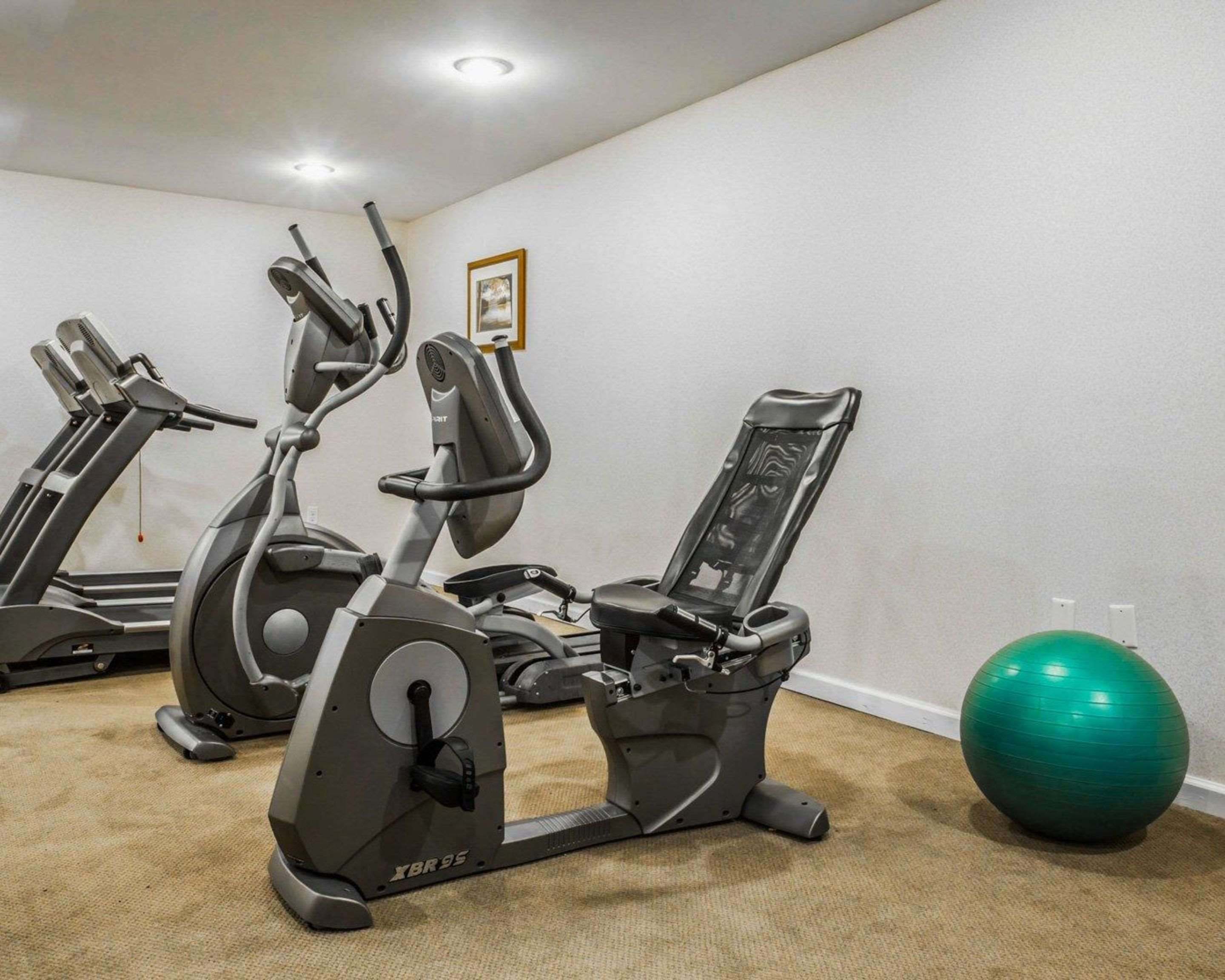 Fitness center with cardio equipment | Clarion Inn & Suites at the Outlets of Lake George