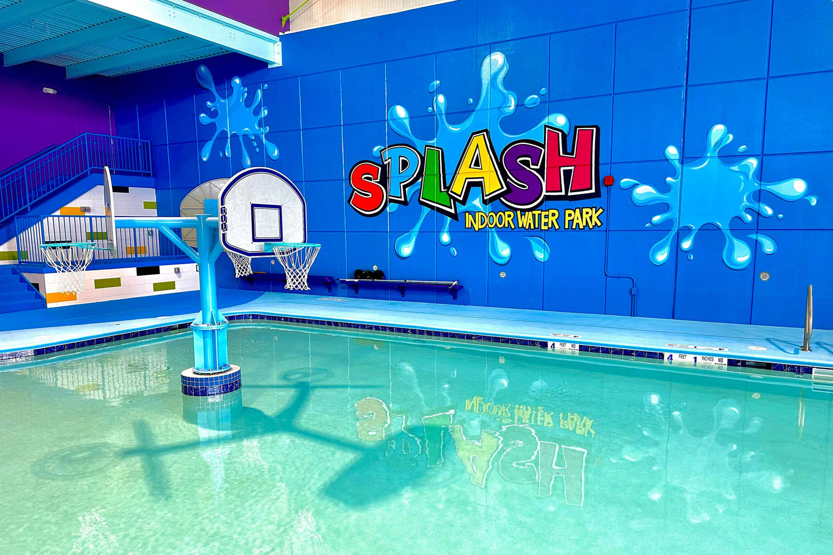 Splash Pad Activity | Clarion Hotel & Suites Riverfront Oswego