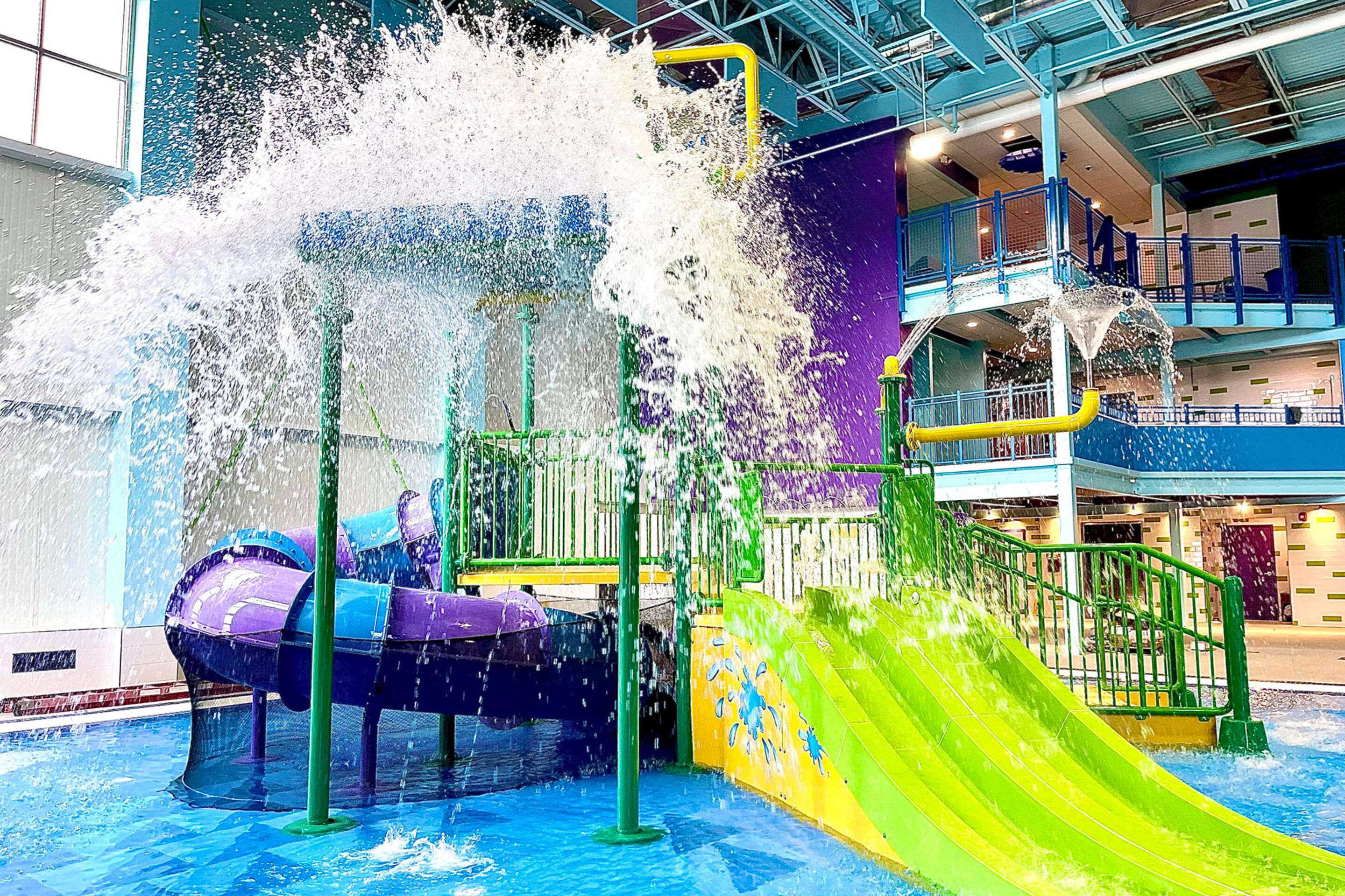 Splash Zone Slides | Clarion Hotel & Suites Riverfront Oswego