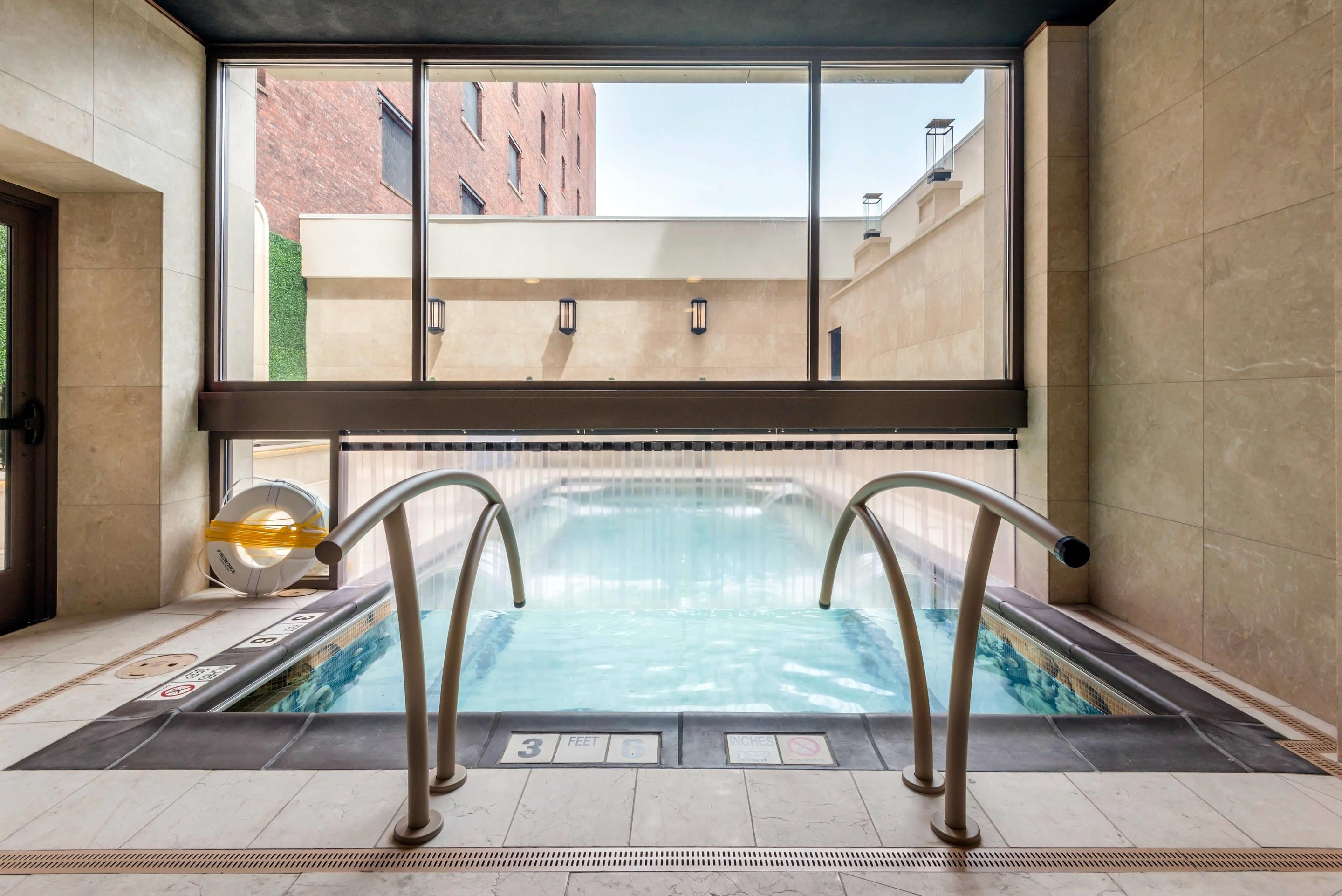 Indoor - outdoor pool