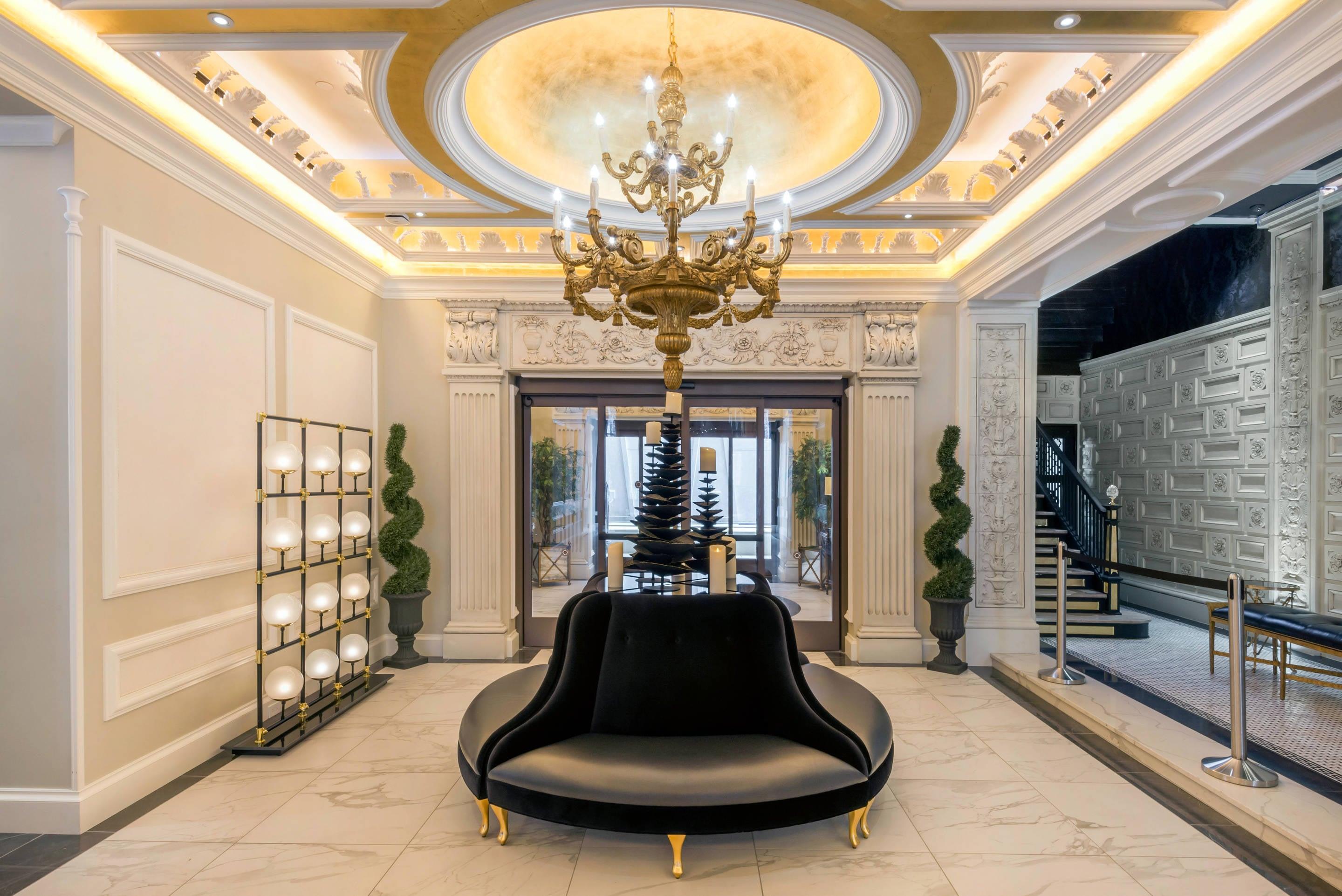 Hotel lobby