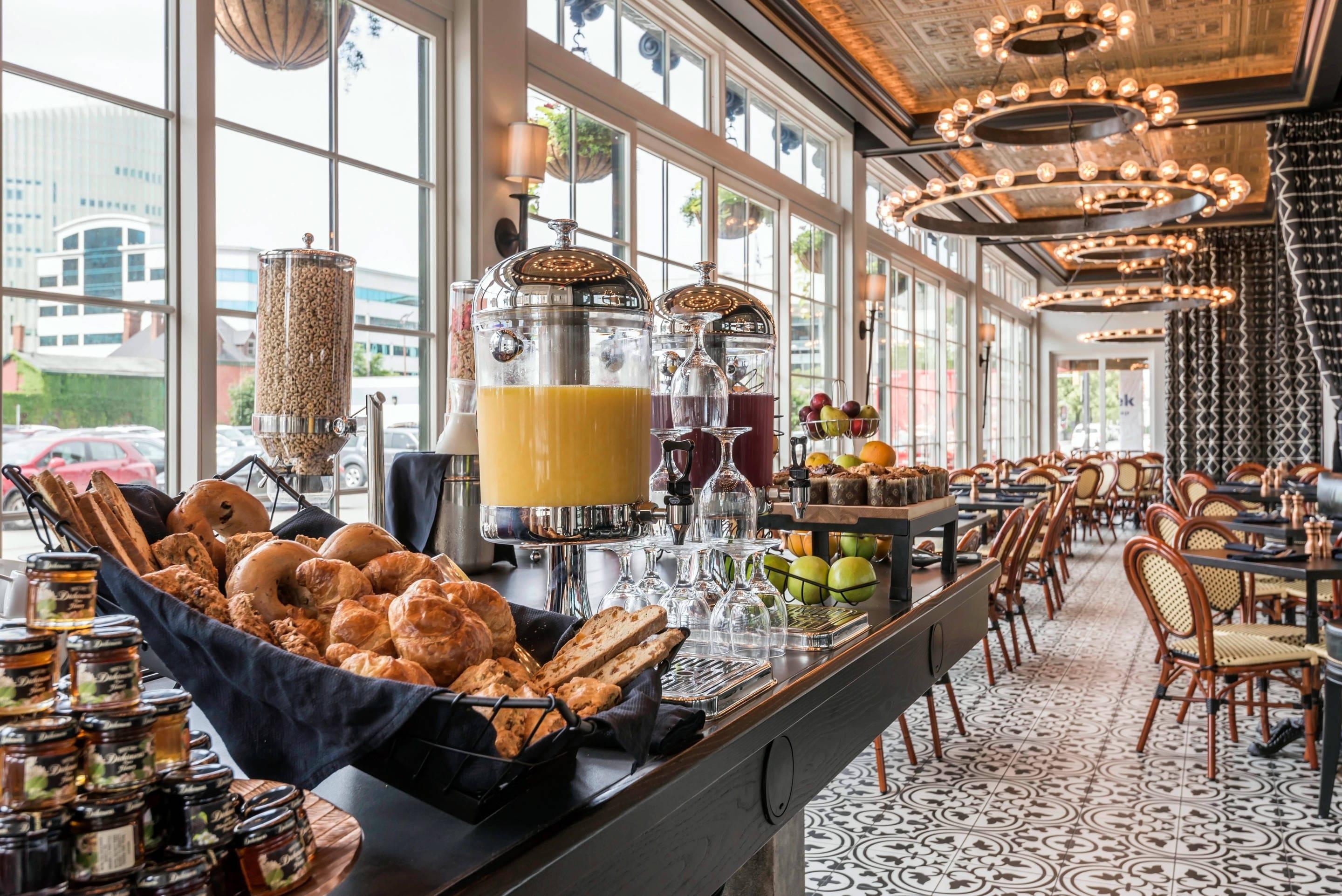 Breakfast area
