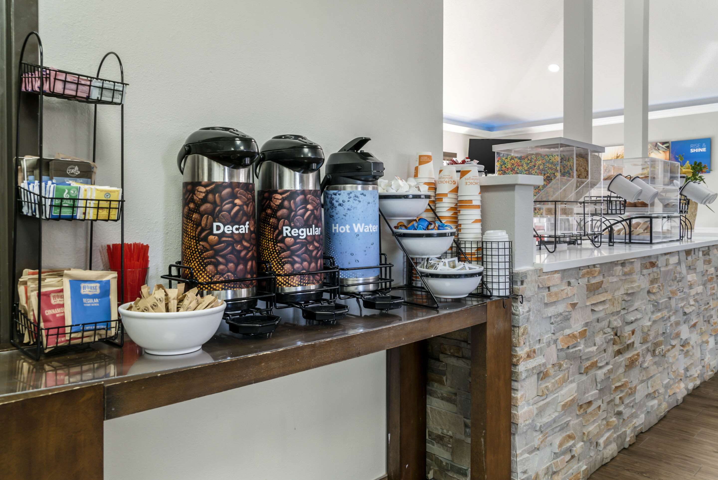 Breakfast bar