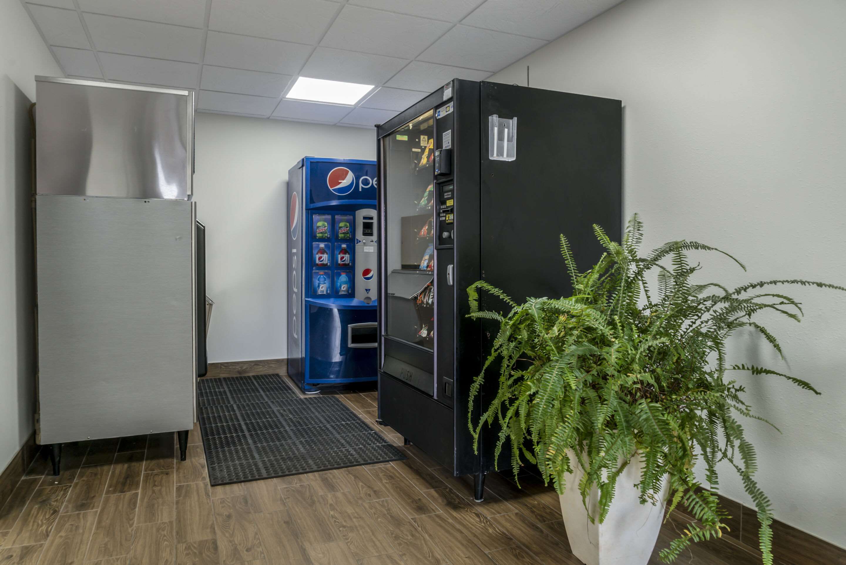 Hotel vending area