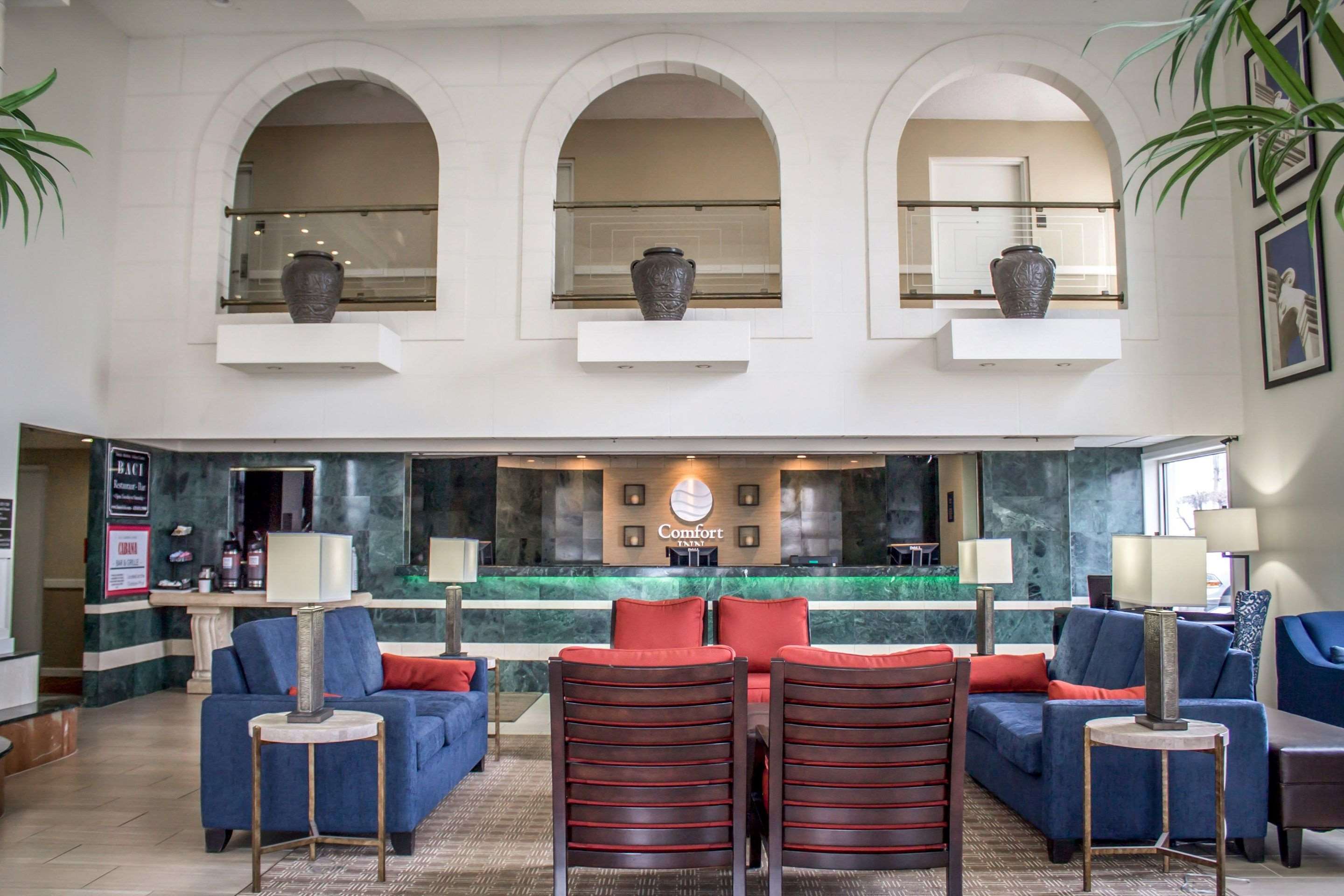 Beautifully decorated hotel