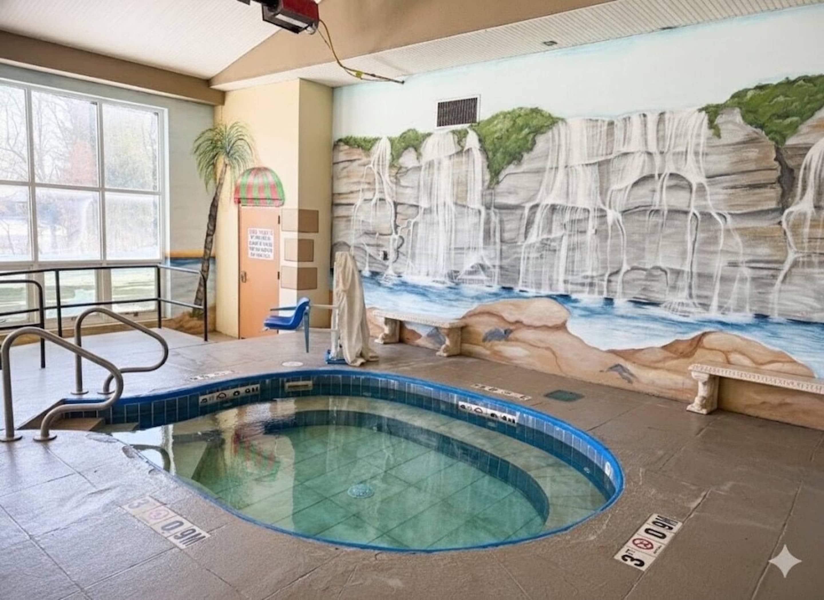 Indoor hot tub