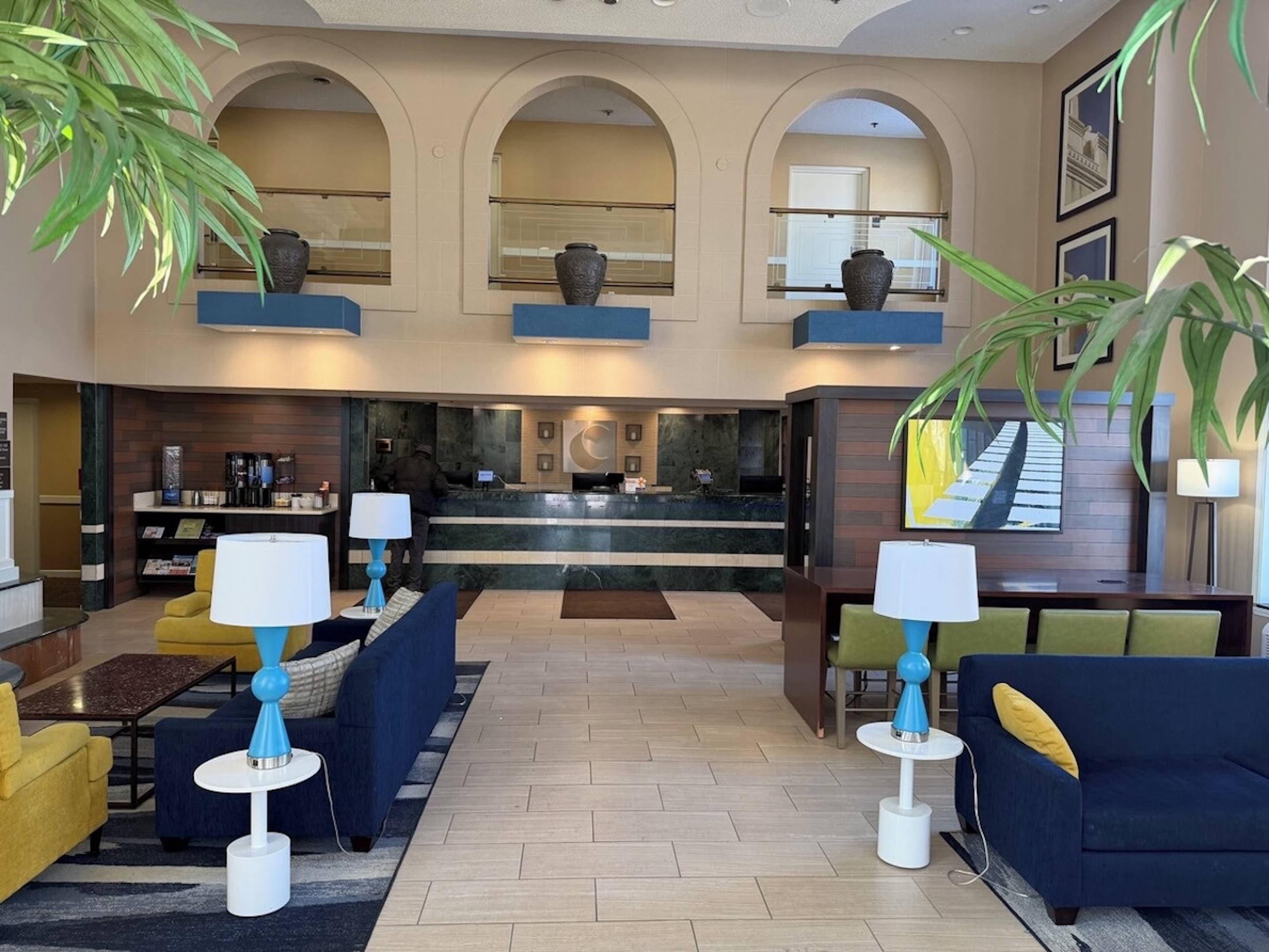 Hotel lobby