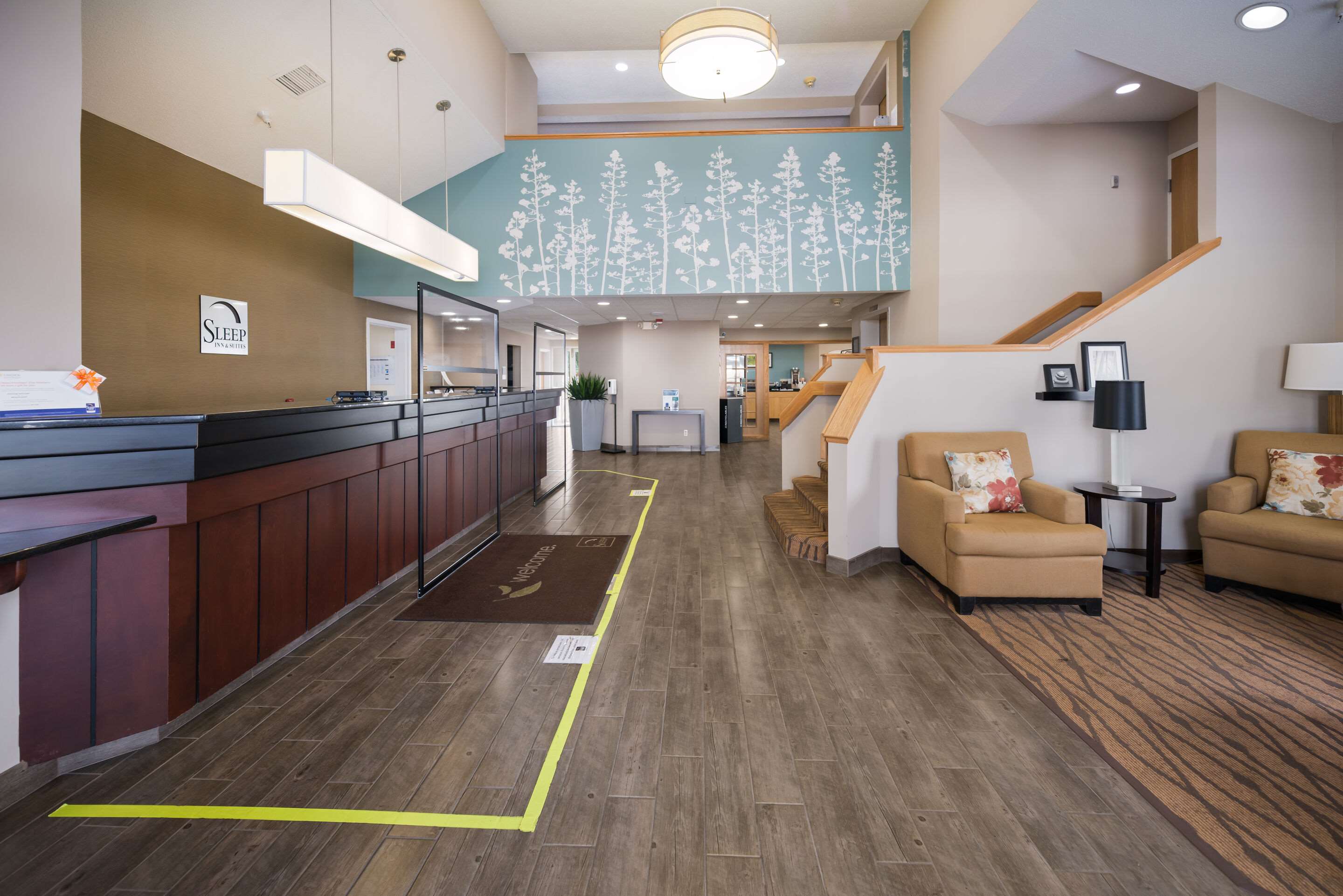 Hotel lobby | Sleep Inn & Suites Port Clinton