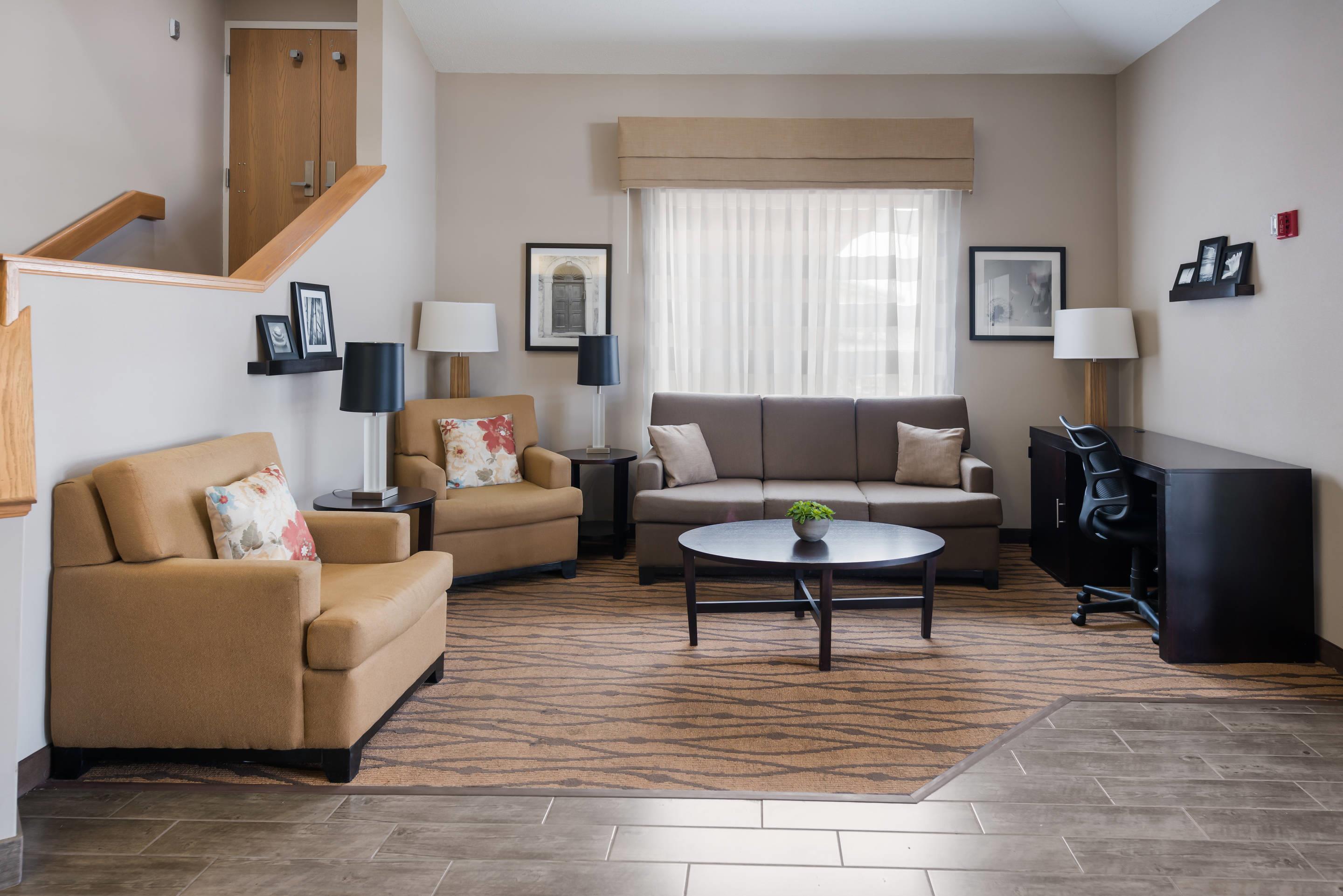 Lobby with sitting area | Sleep Inn & Suites Port Clinton