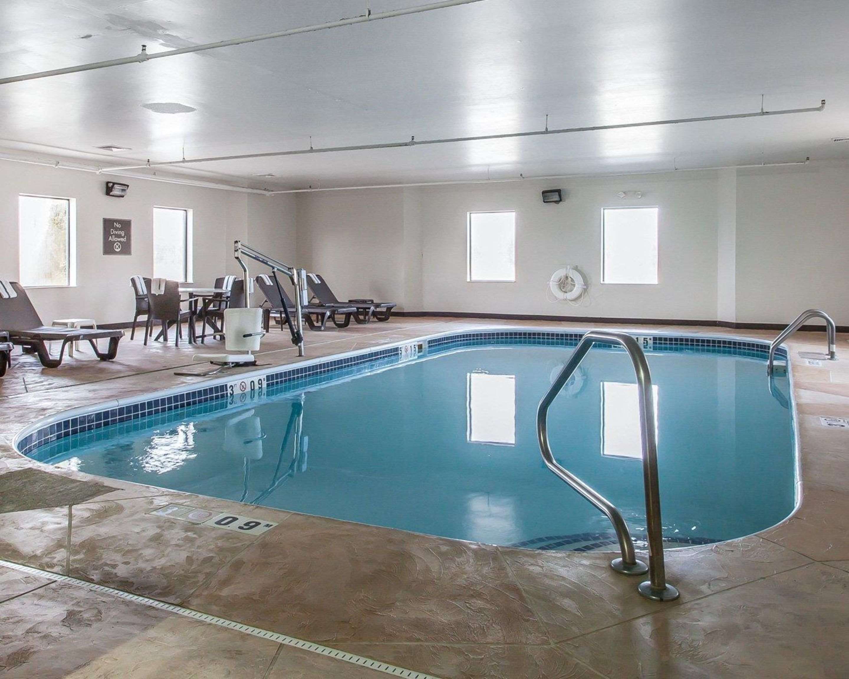 Indoor heated pool