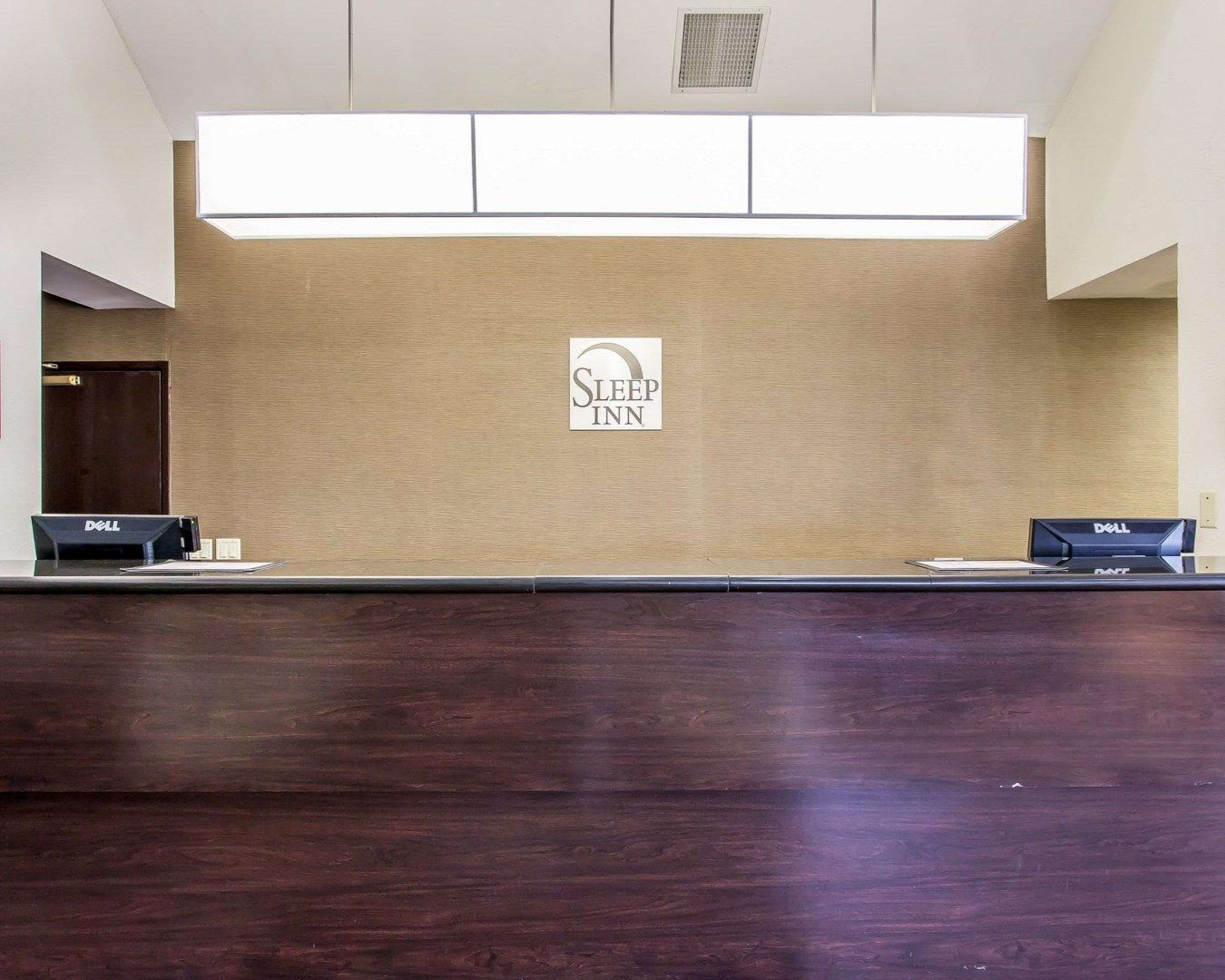 Front desk with friendly staff