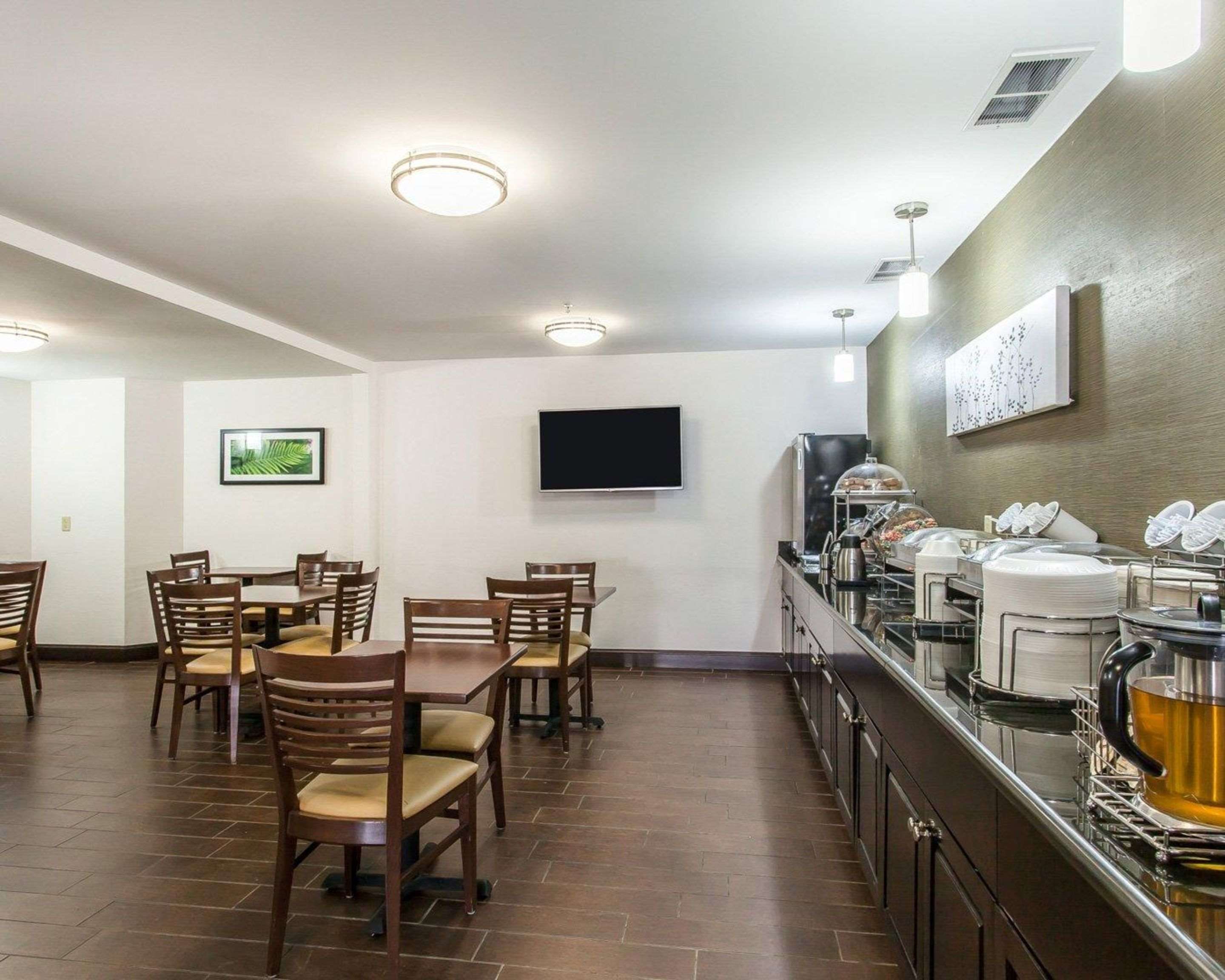 Enjoy breakfast in this spacious area