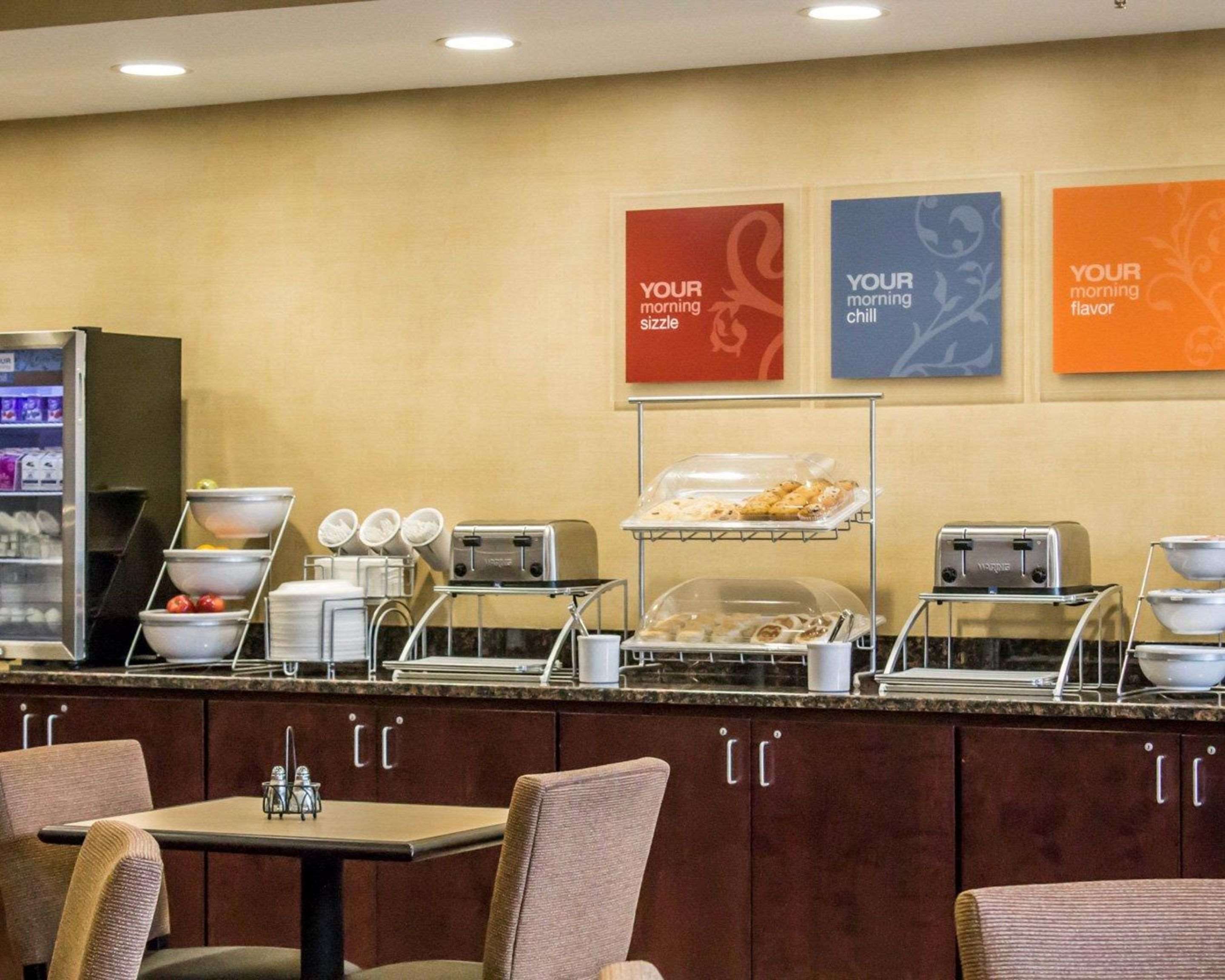 Assorted breakfast items | Comfort Inn & Suites