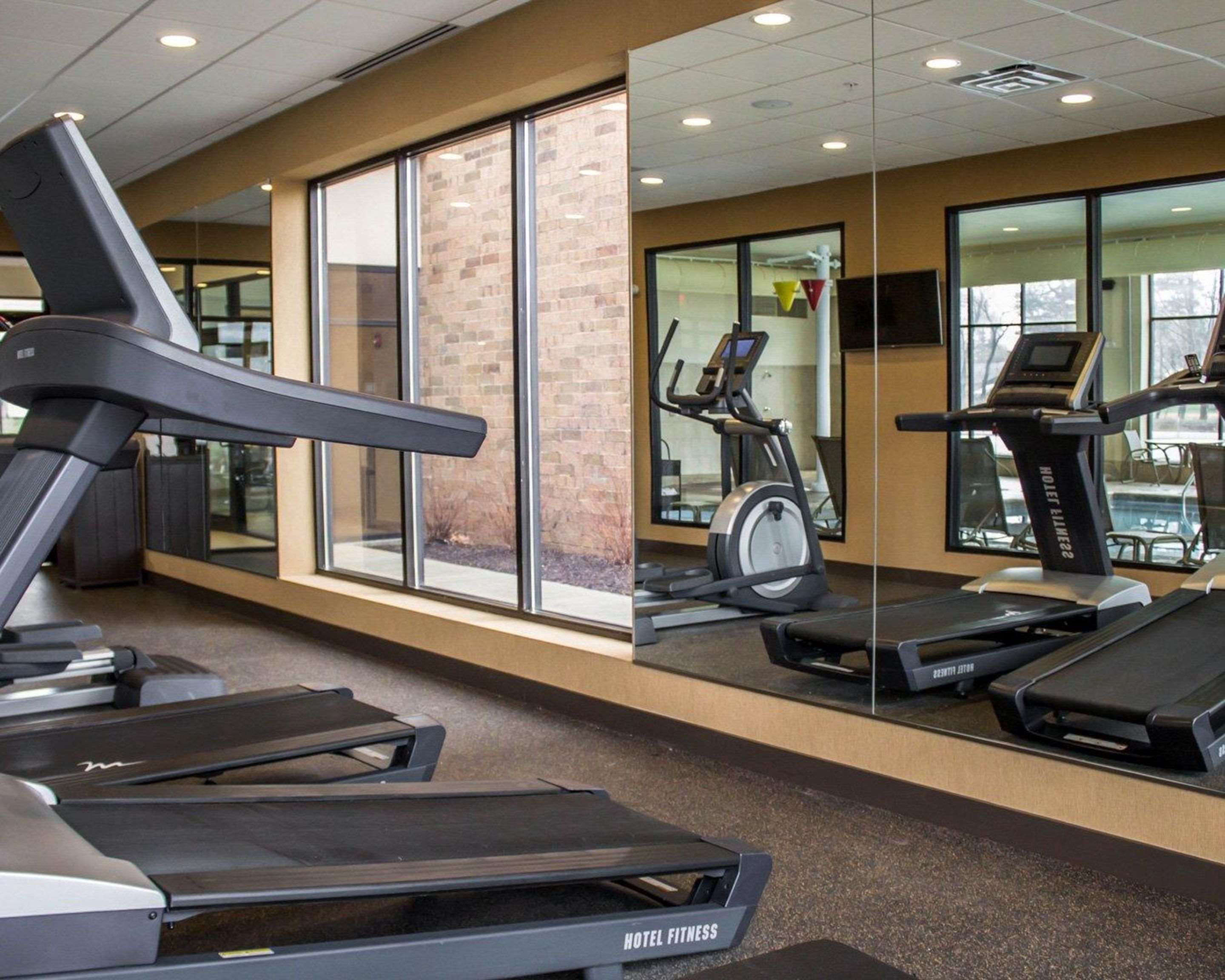 Fitness center with cardio equipment | Comfort Inn & Suites