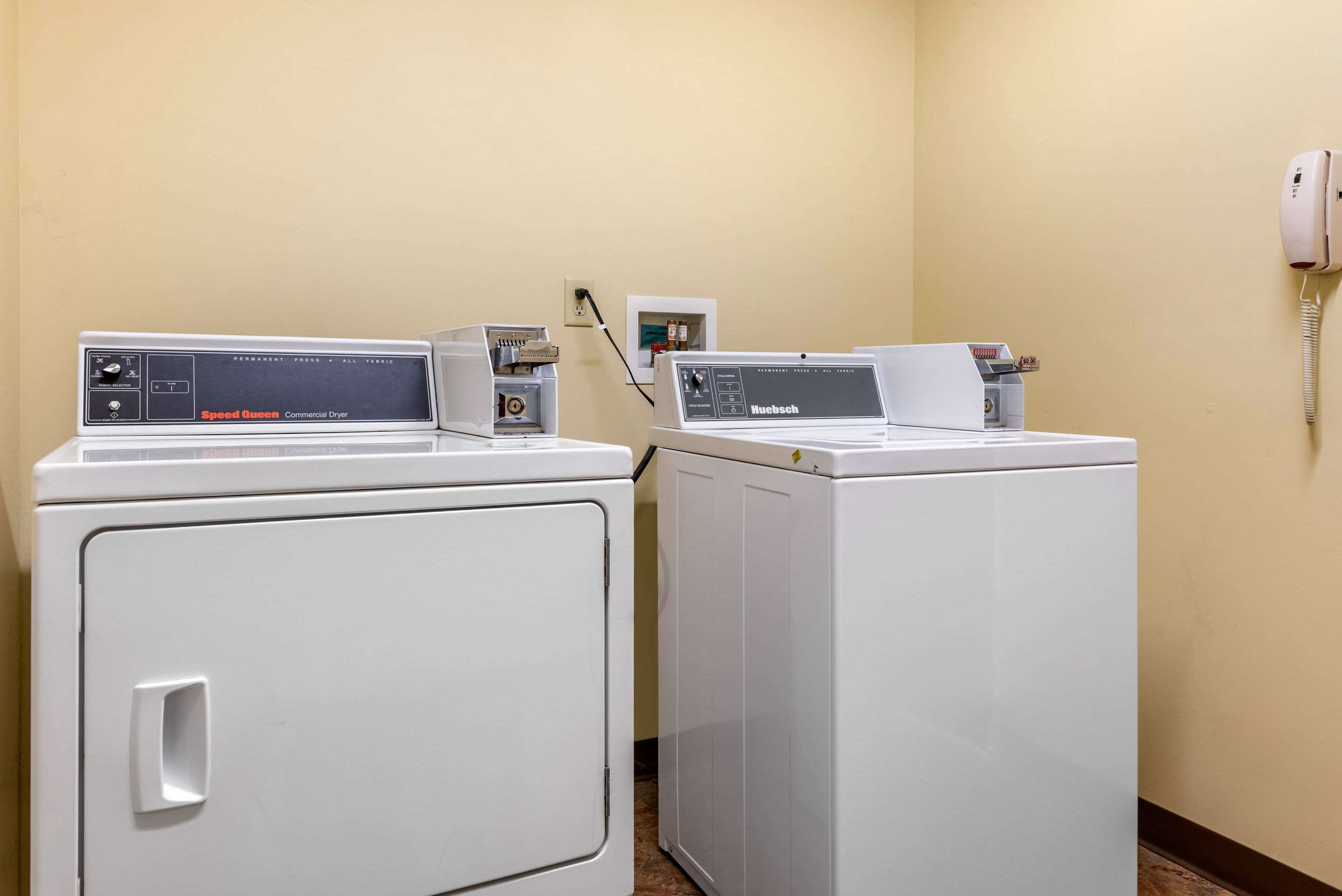 Guest laundry facilities