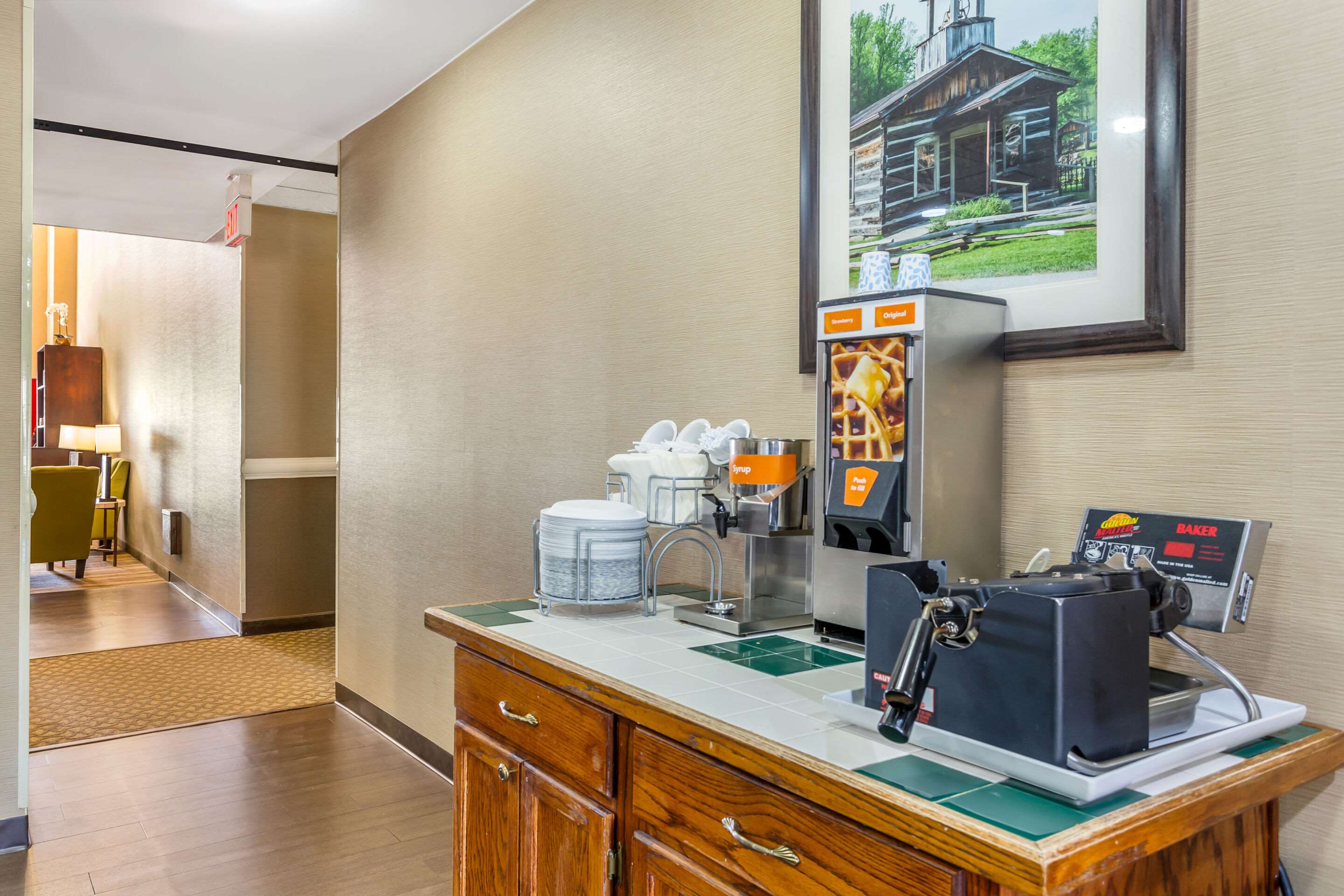 Breakfast area