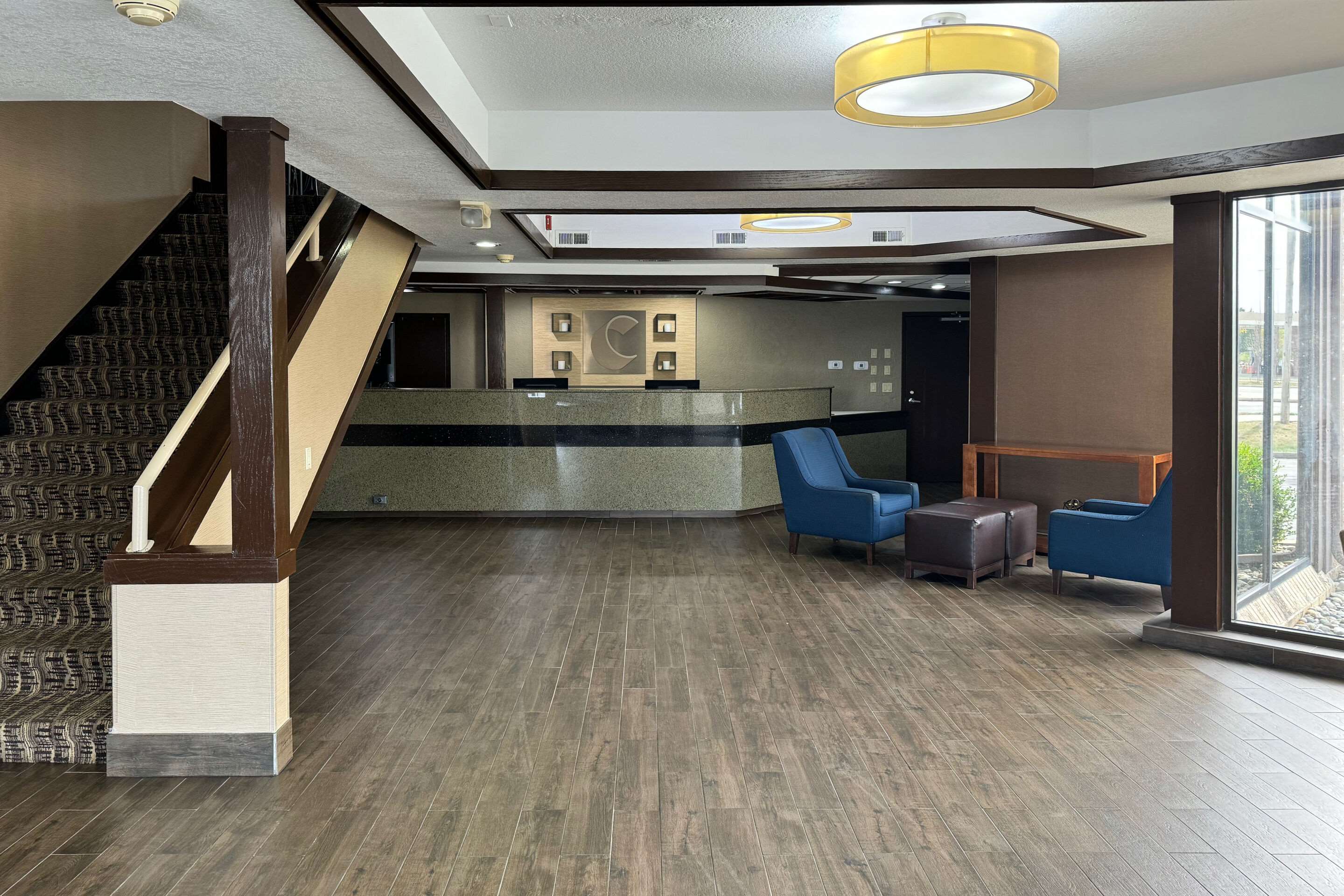 Hotel lobby