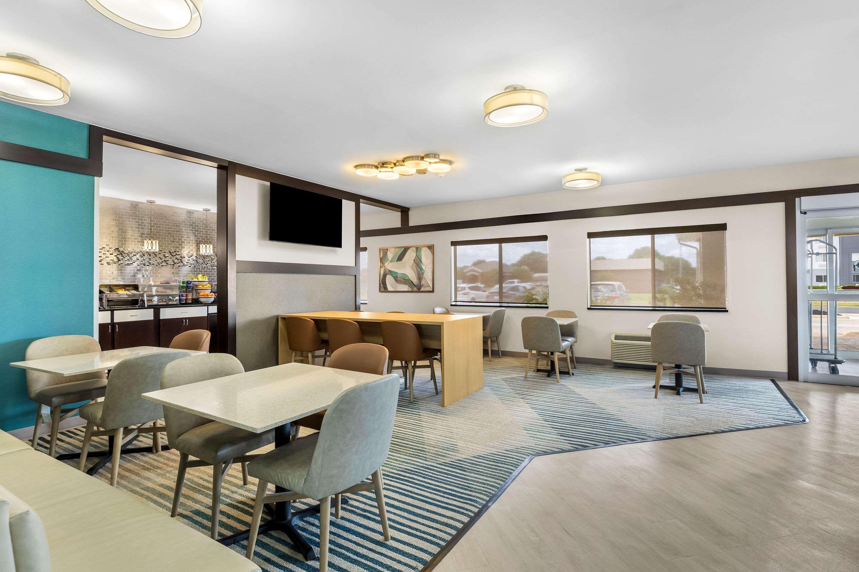 Breakfast area | Comfort Inn Marion