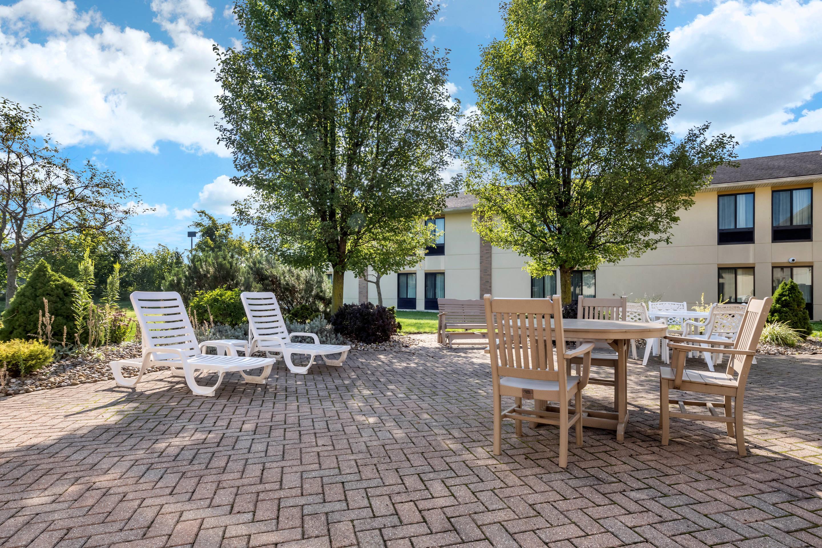 Patio | Comfort Inn