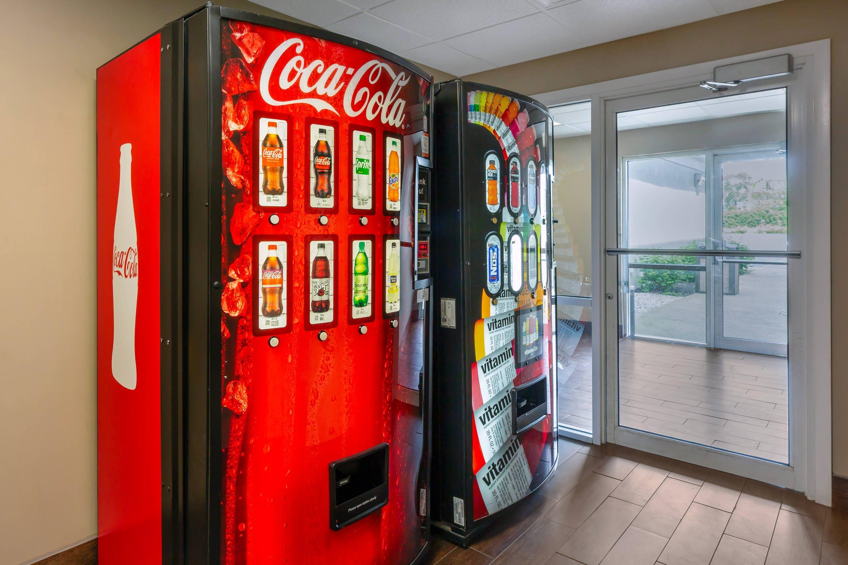 Hotel vending area