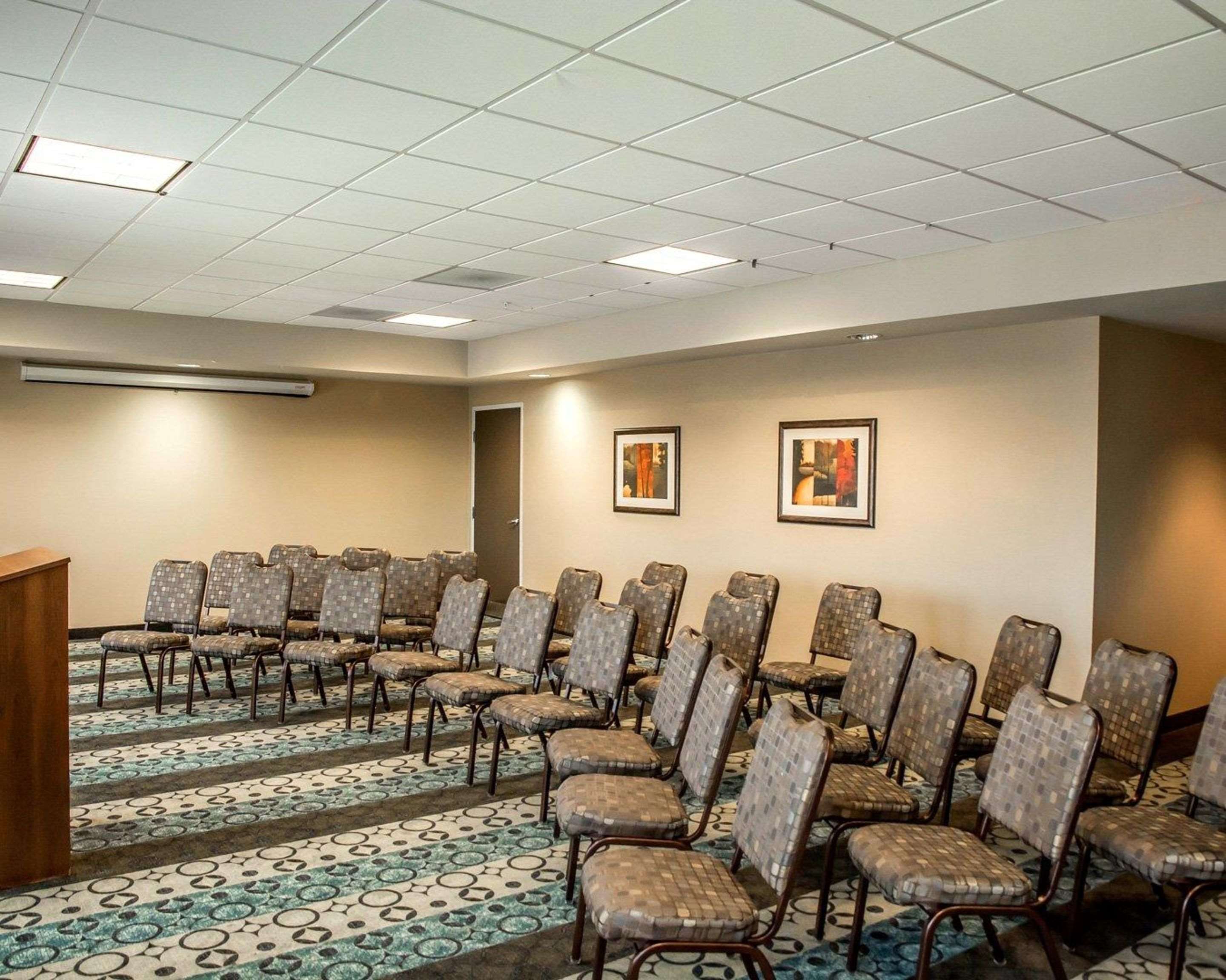Meeting room with theater-style setup | Comfort Suites Cincinnati North