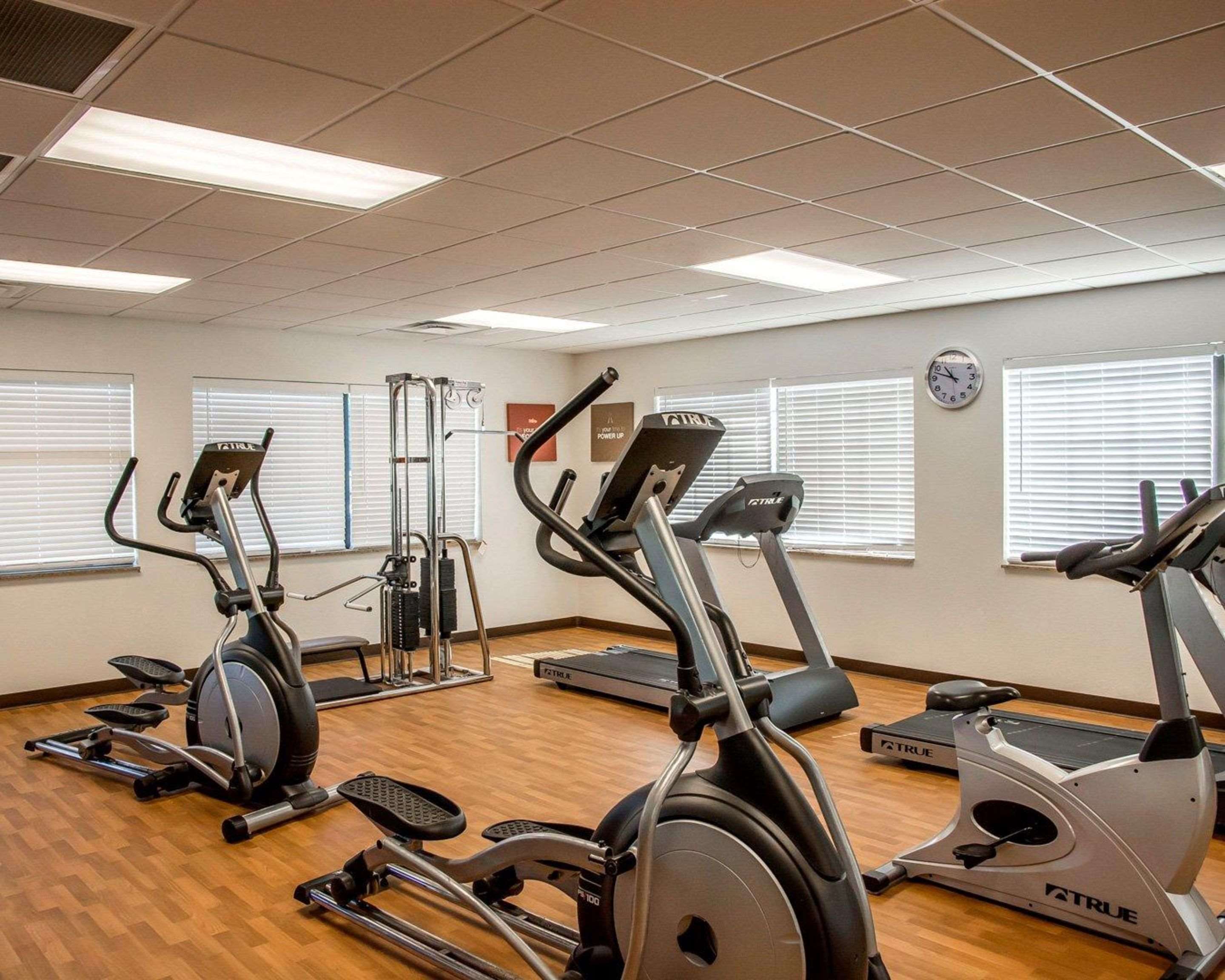 Fitness center with cardio equipment | Comfort Suites Cincinnati North
