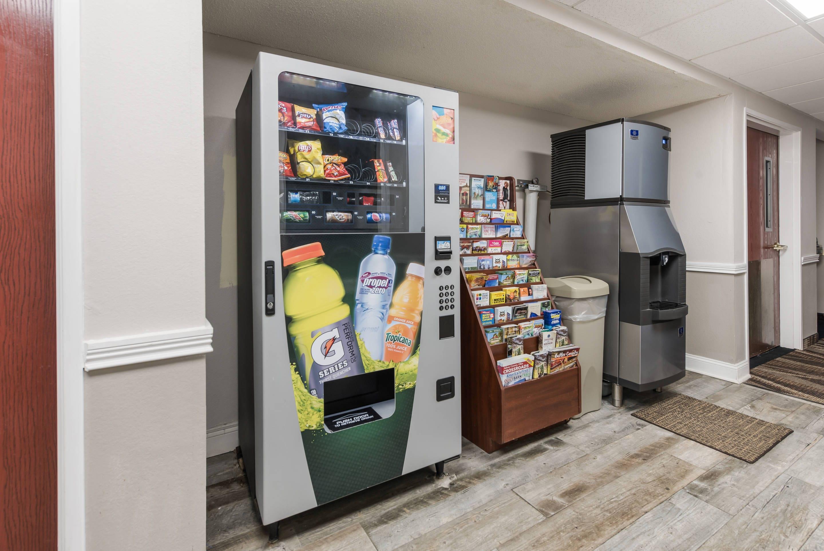 Hotel vending area | Suburban Studios Mason Hwy 42