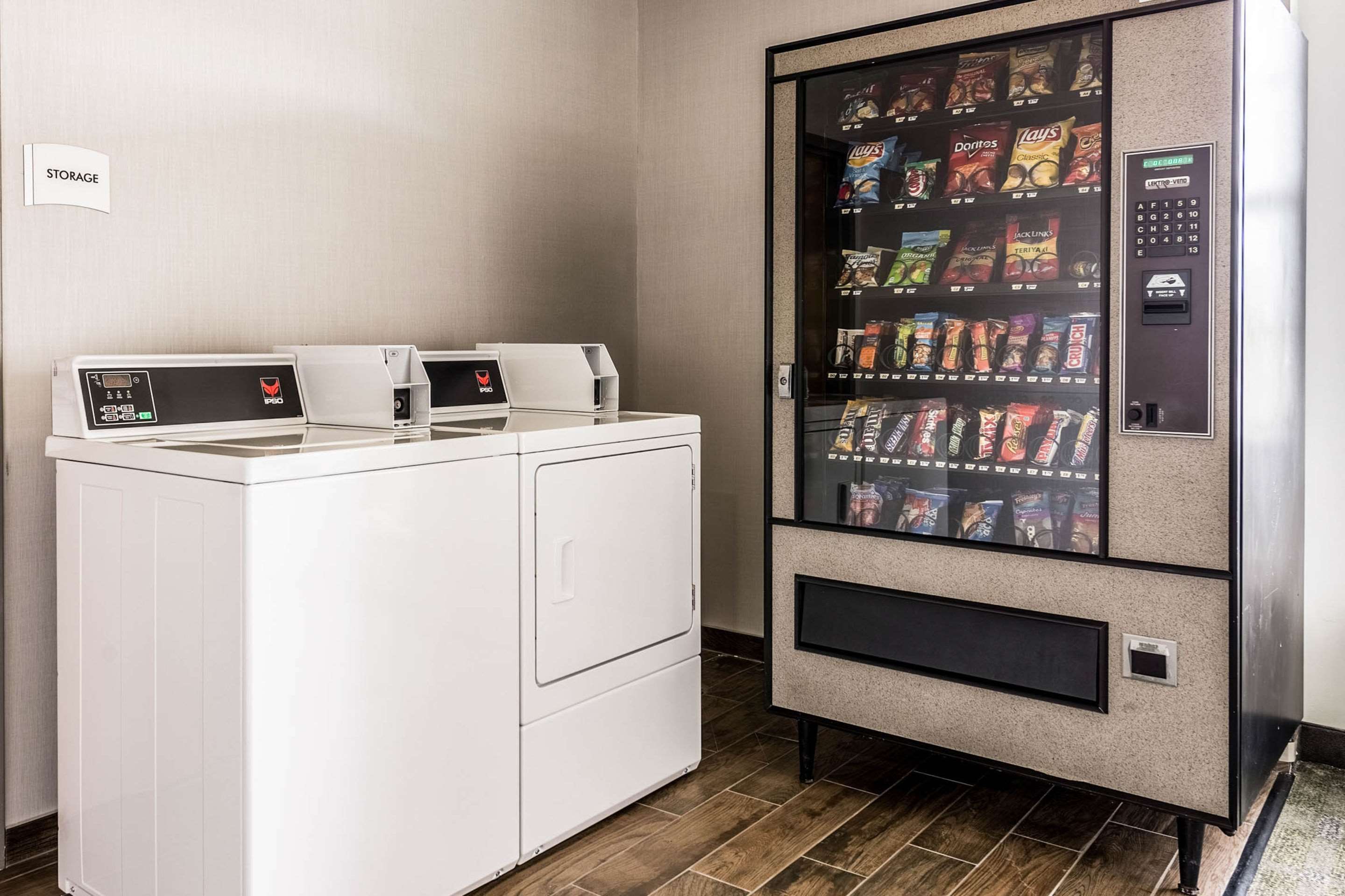 Hotel vending area