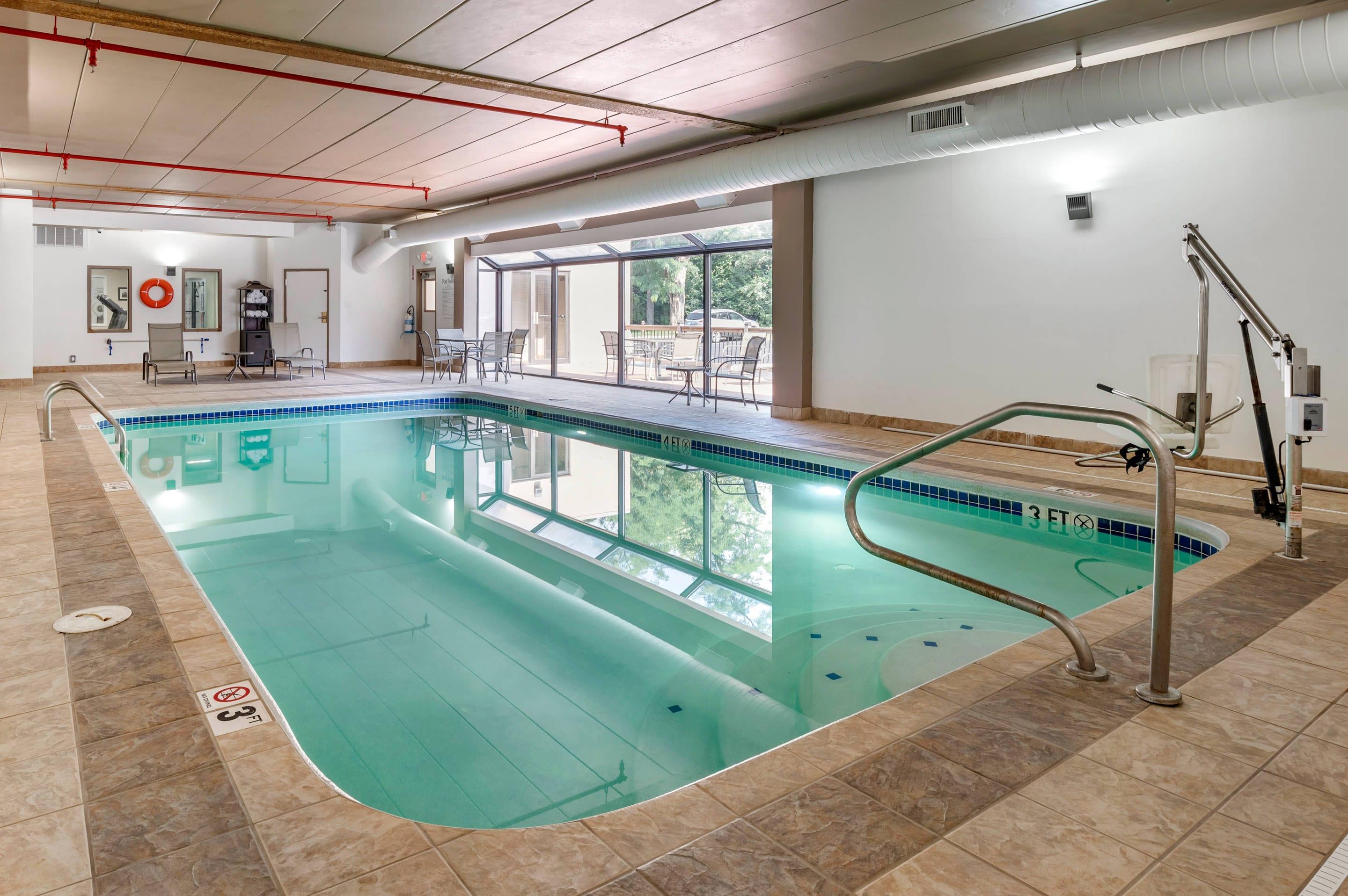 Indoor pool | Comfort Inn