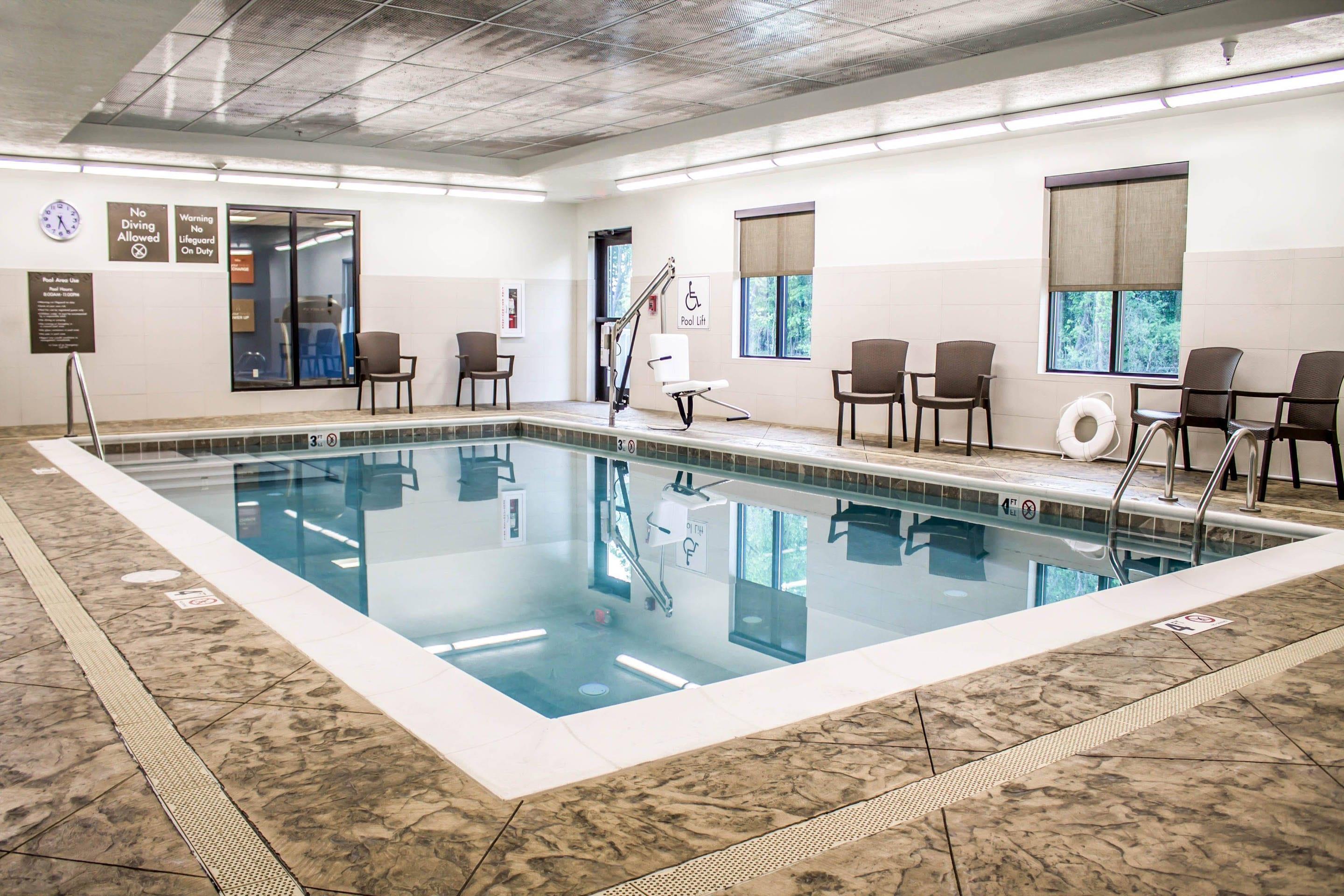 Indoor heated pool