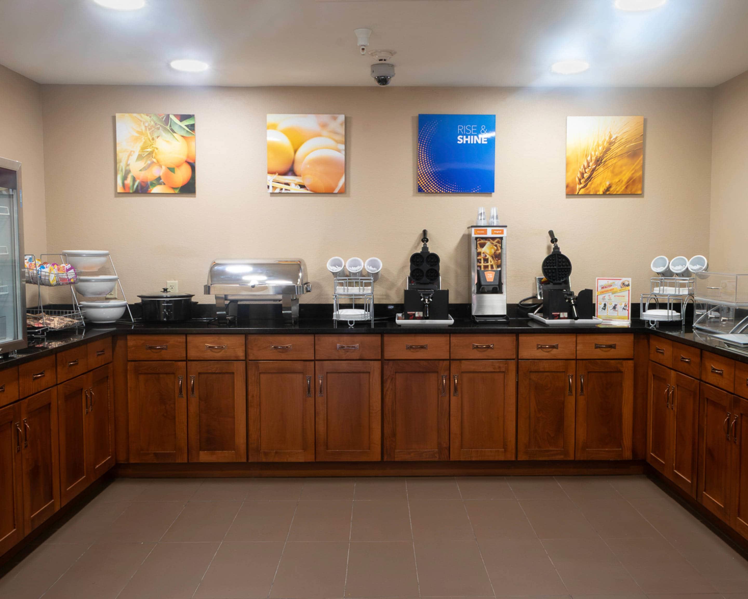 Breakfast area