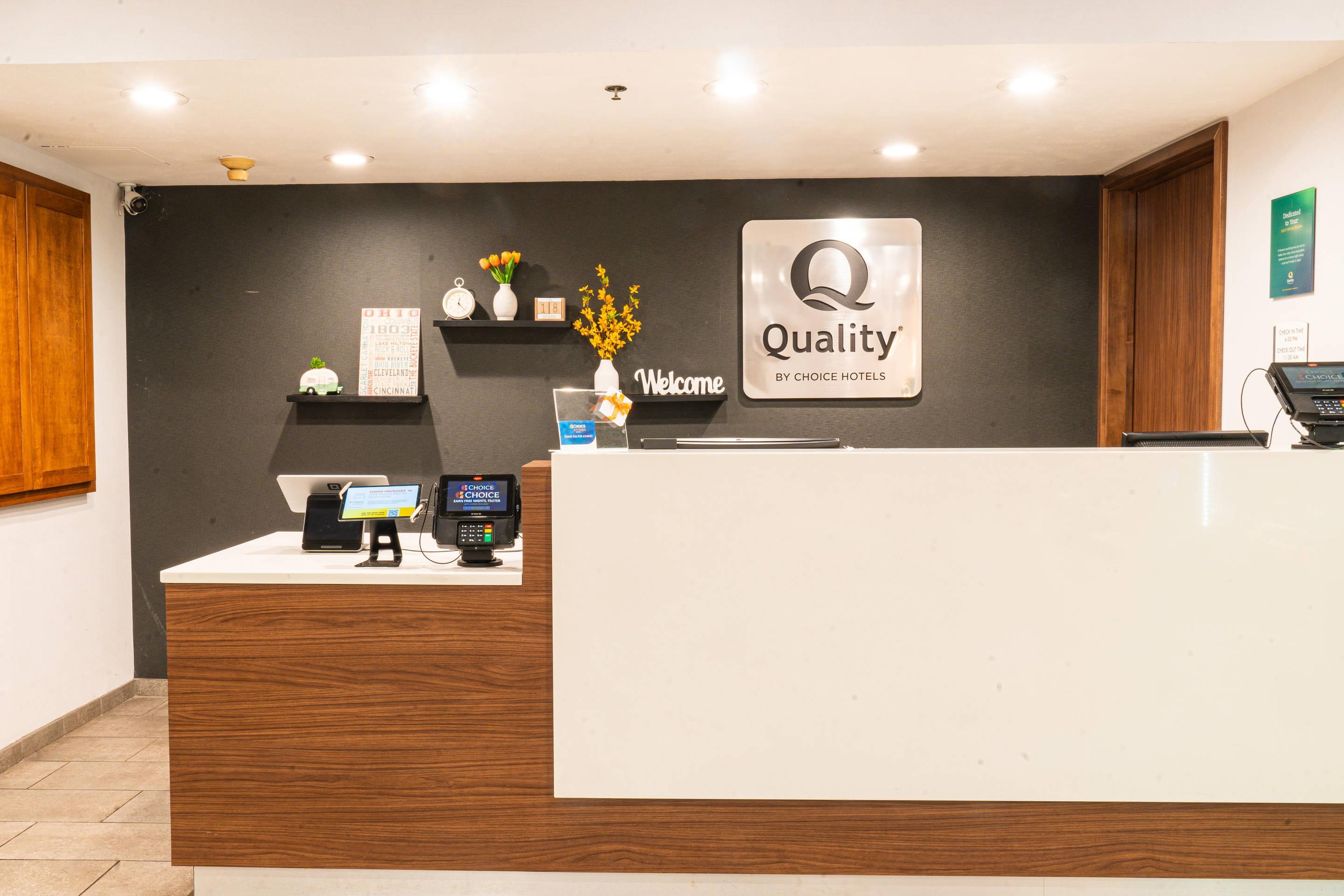 Front desk | Quality Inn and Suites