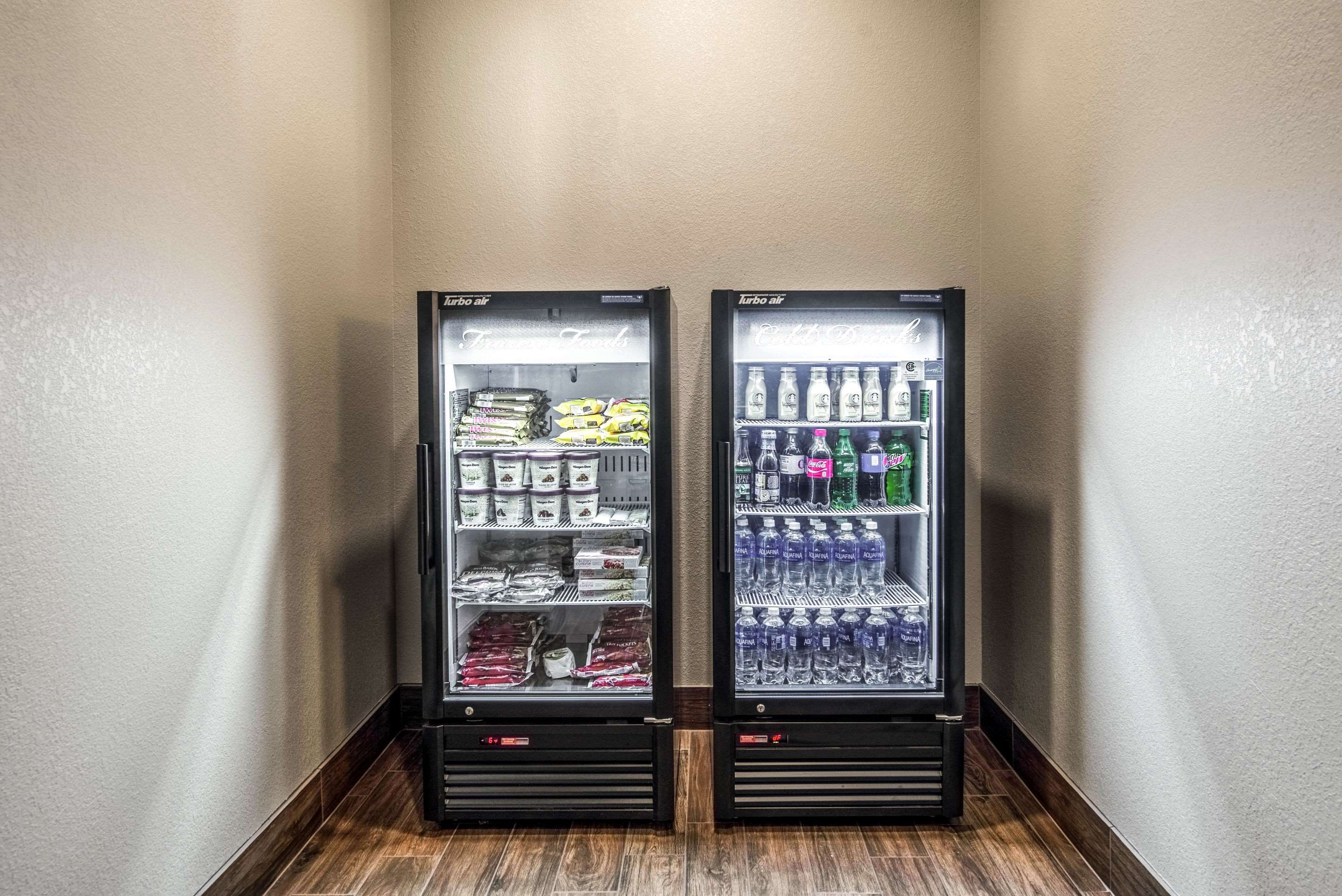 Hotel vending area