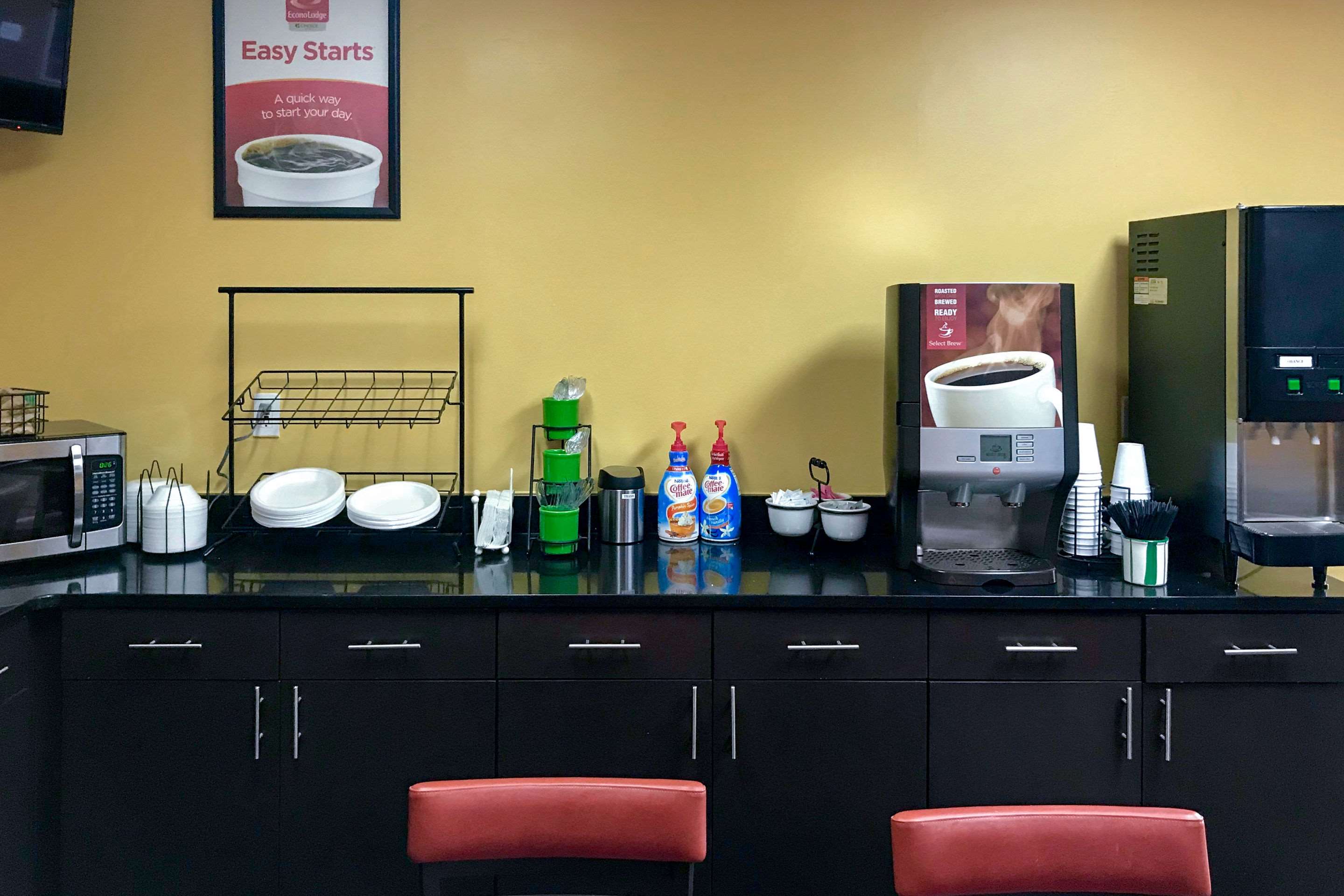 Assorted breakfast items