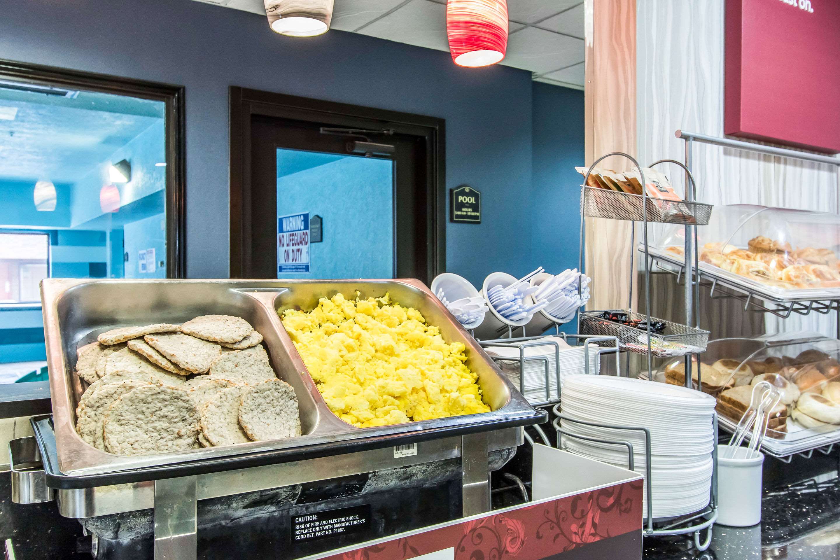 Assorted breakfast items | Comfort Suites Fairgrounds West