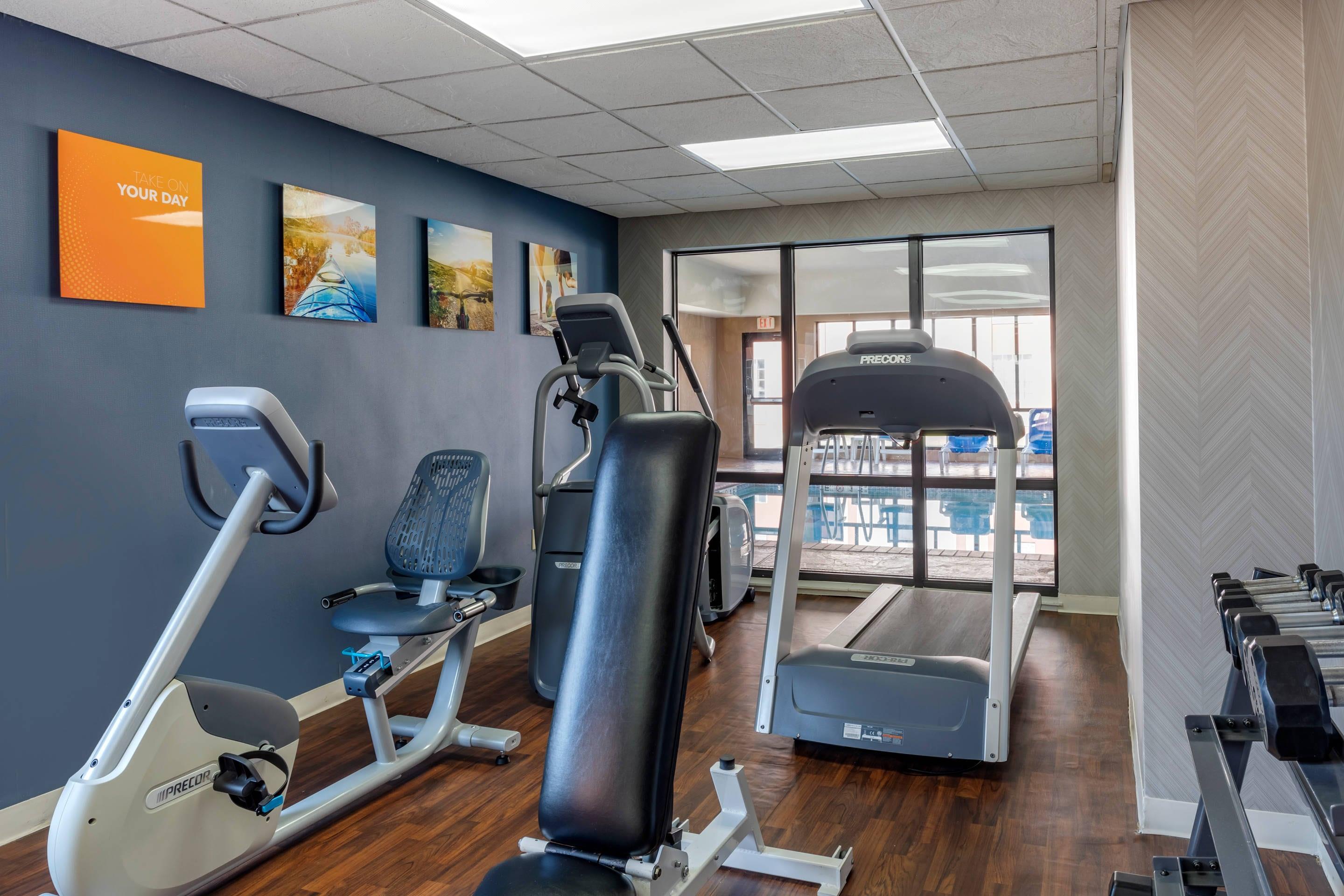 Fitness center | Comfort Inn & Suites Pauls Valley - City Lake